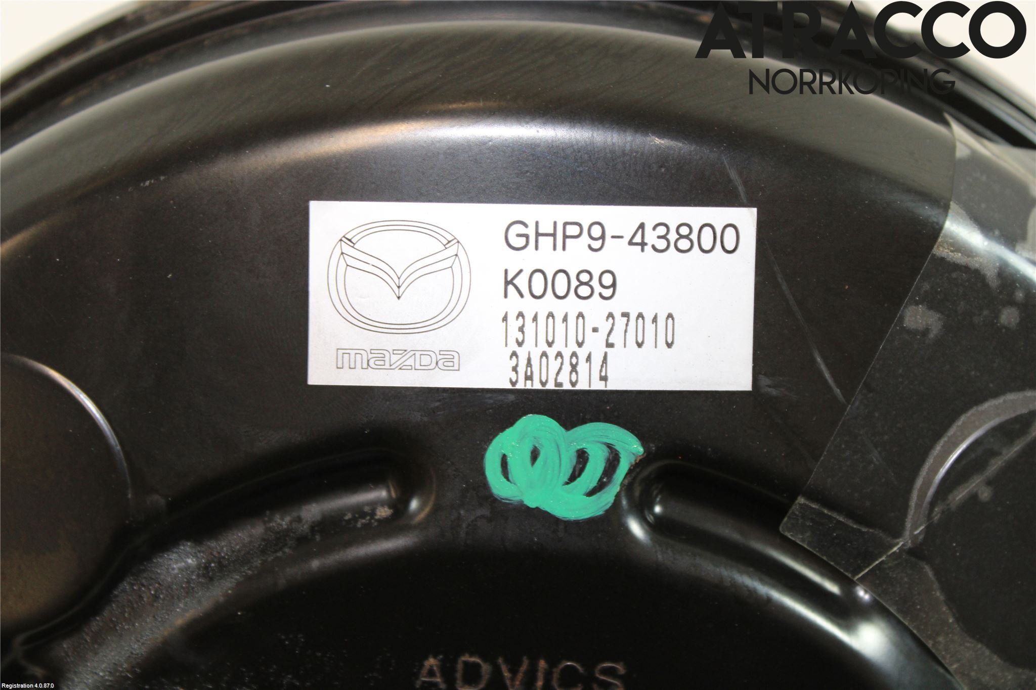 Mazda 6 13- Bromsservo