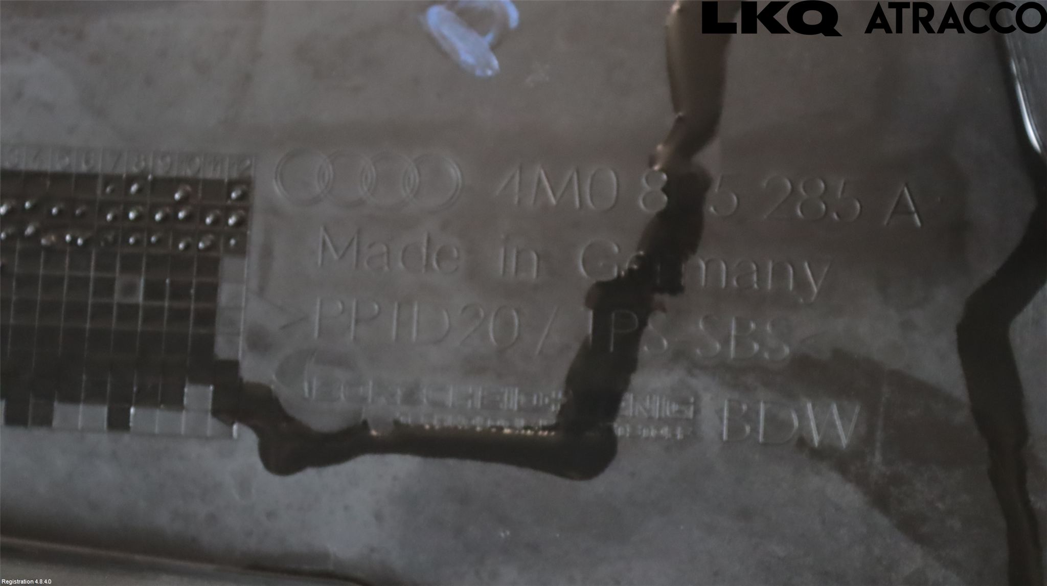 Audi Q7/SQ7 Täckplast Front