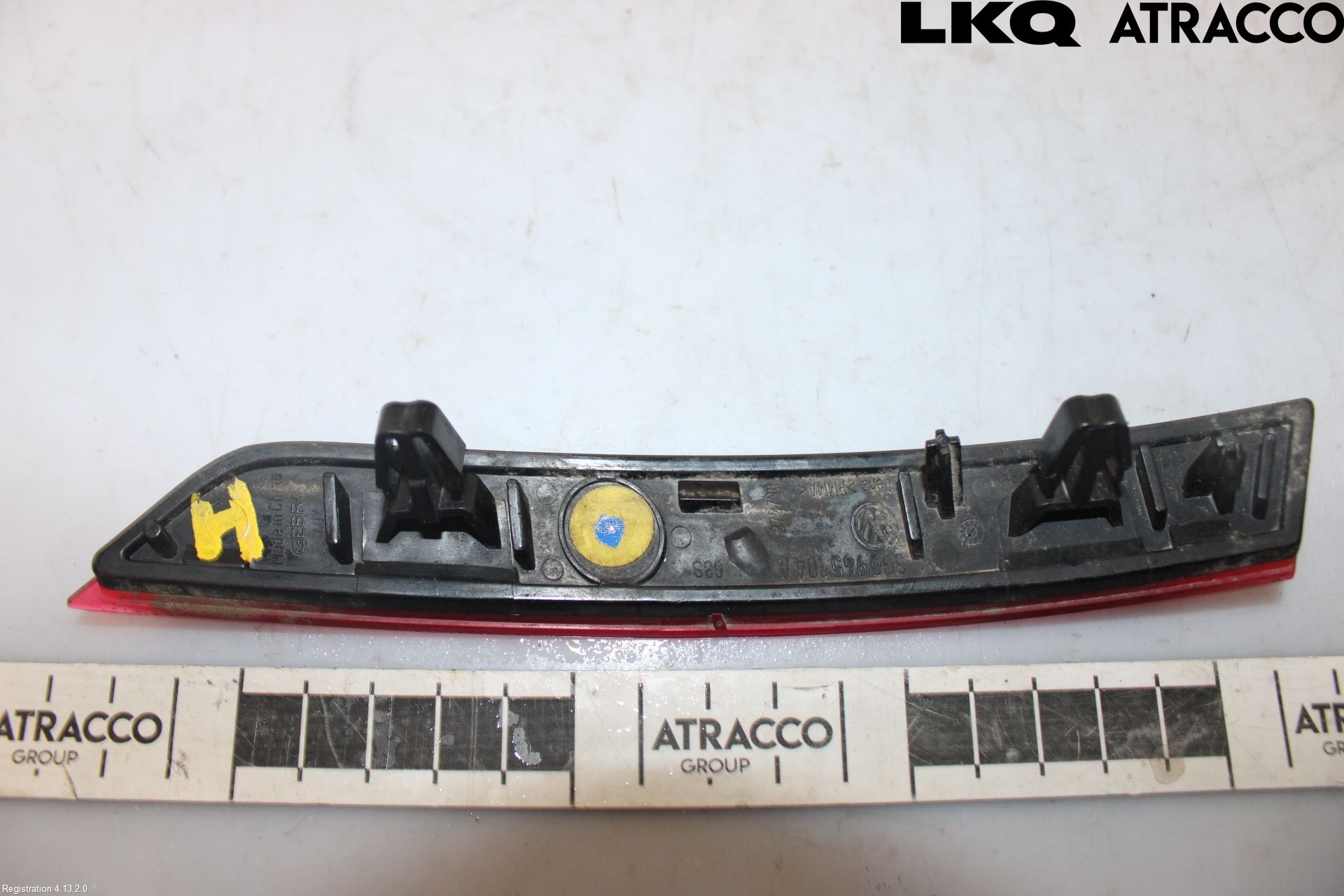Volkswagen VW PASSAT 15-19 Dimljus/Reflex Bak