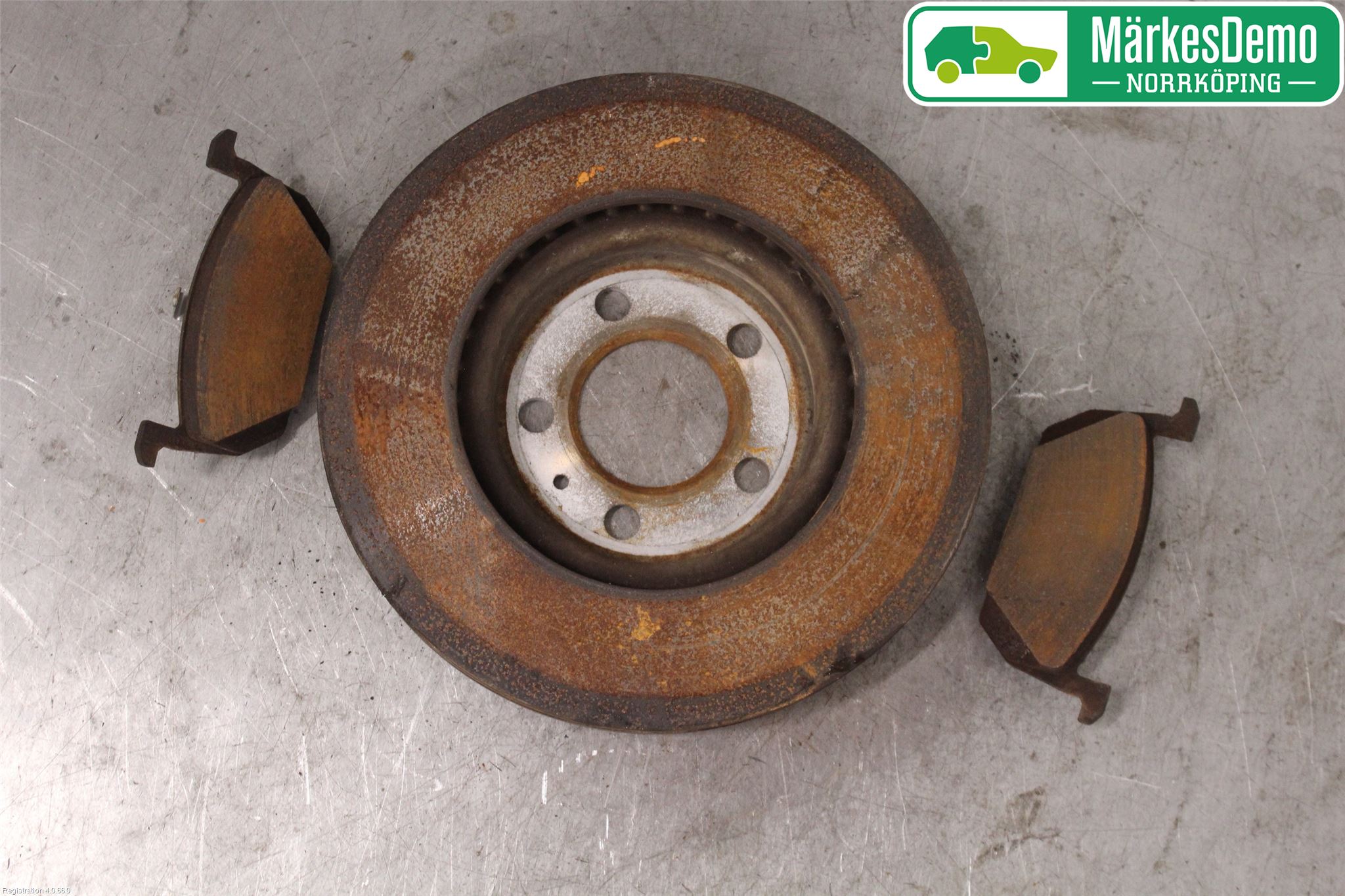 Seat ARONA Bromsskiva Fram