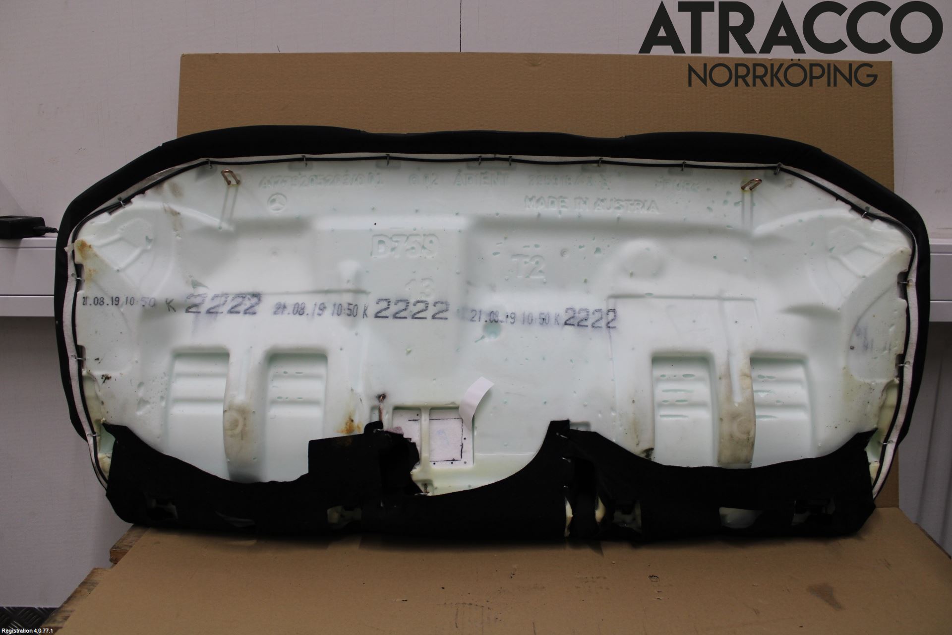 Mercedes-Benz MB CLA-KLASS (C118/X118) 19- Inredning Sittdyna Bak