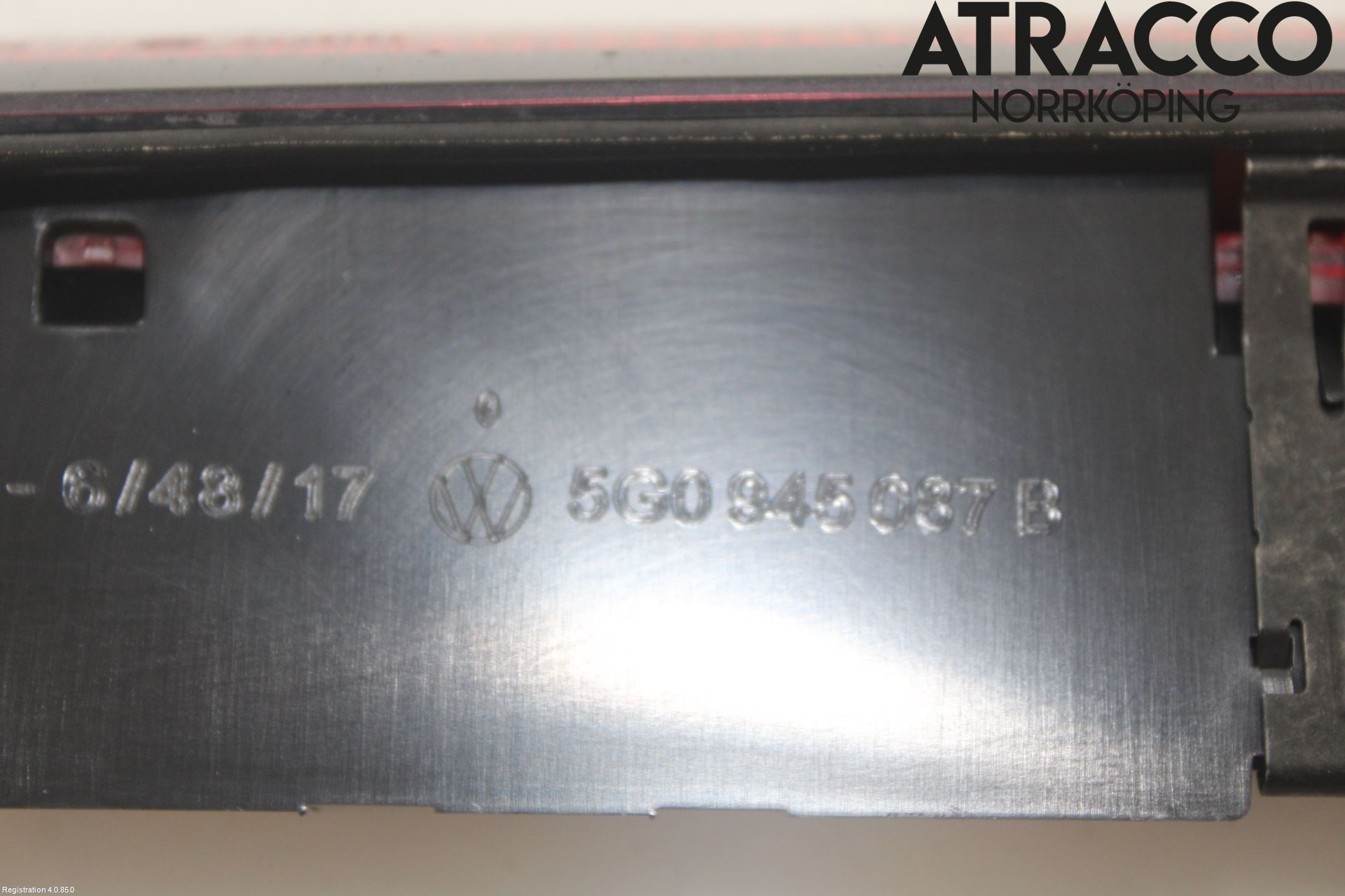 Volkswagen VW GOLF / E-GOLF VII 13-20 Bromsljus Bakruta
