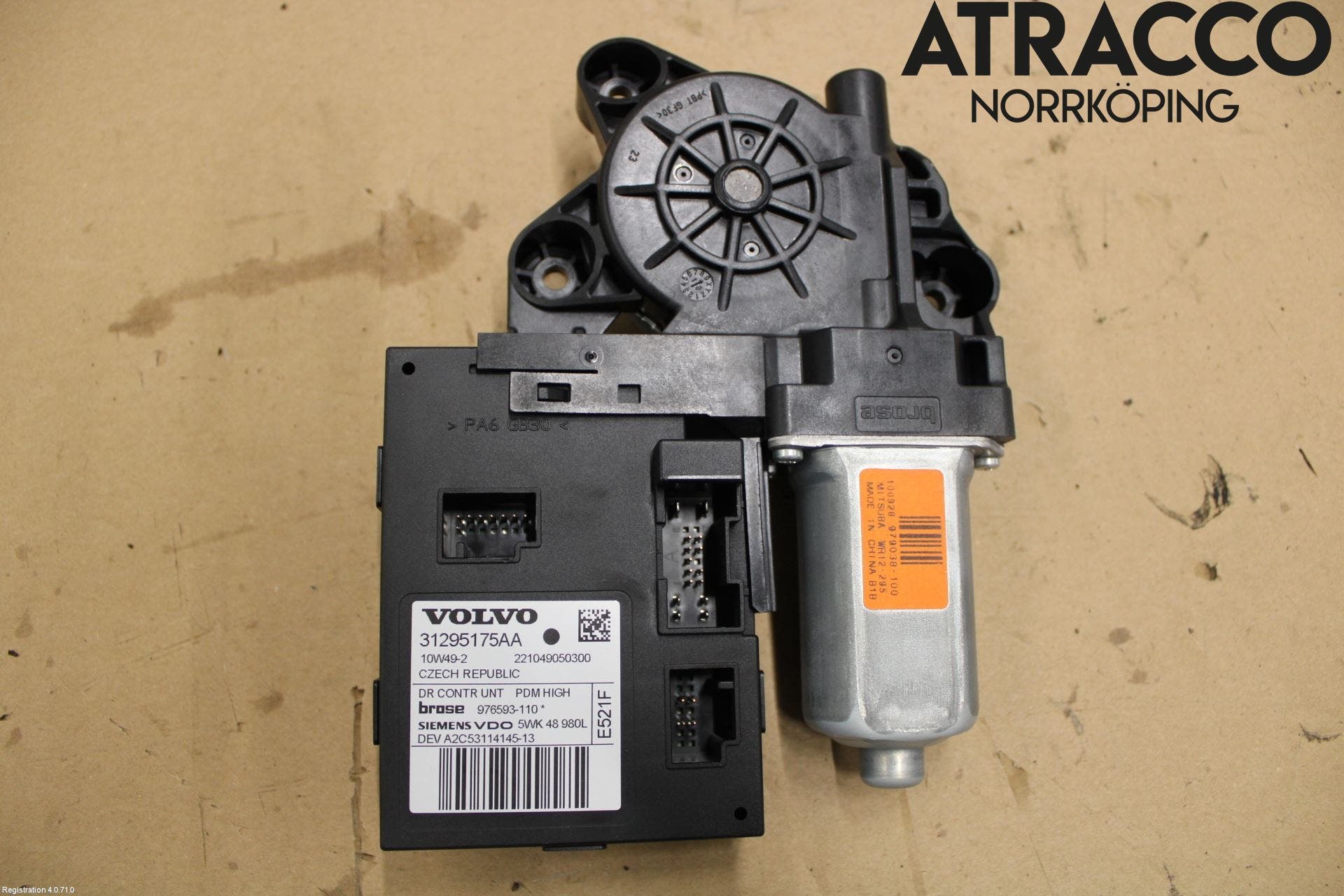 Volvo V50 08-12 Fönsterhissmotor