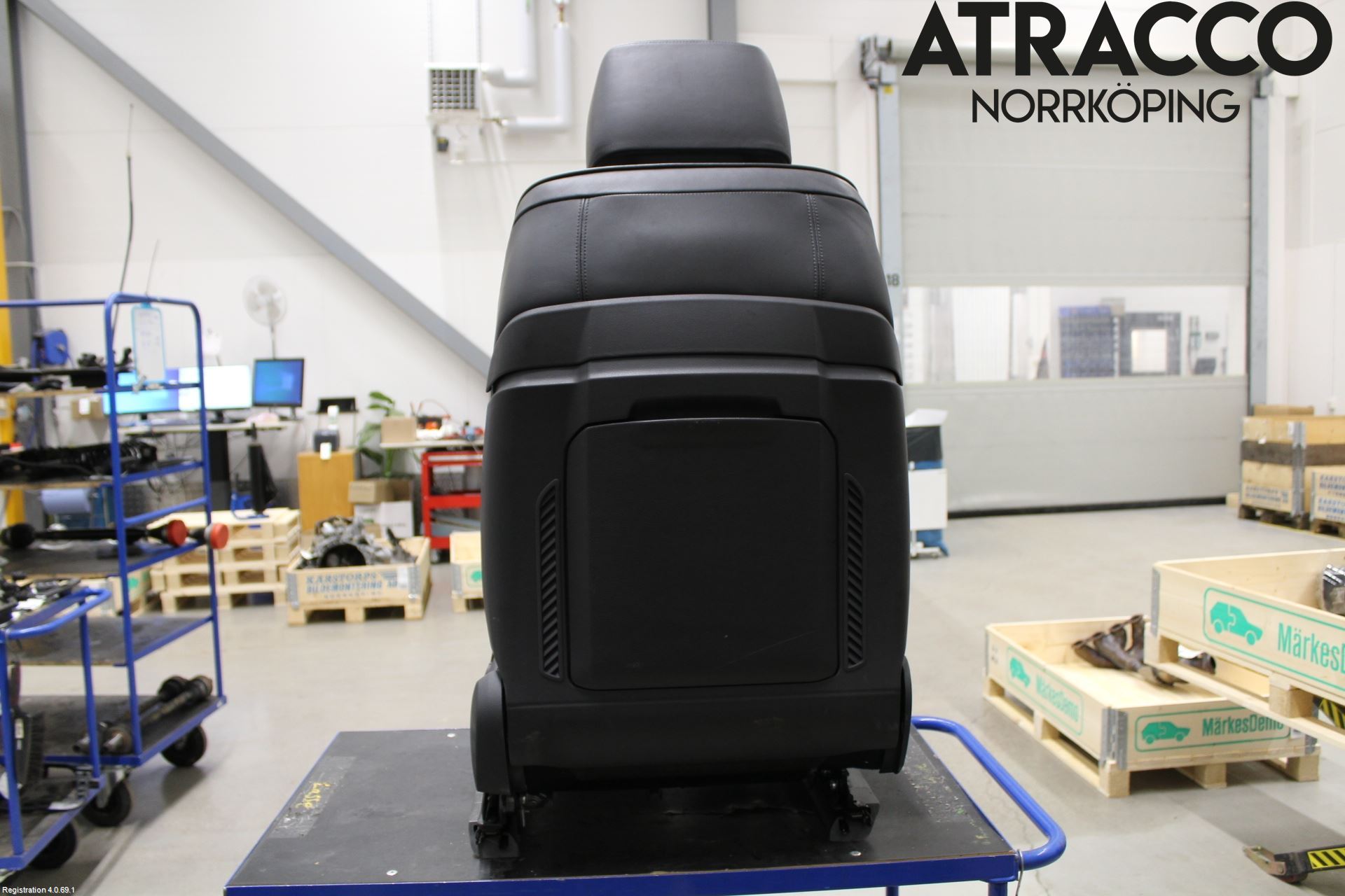 Audi A8/S8 4E  02-09 Inredning Stol Fram Hö