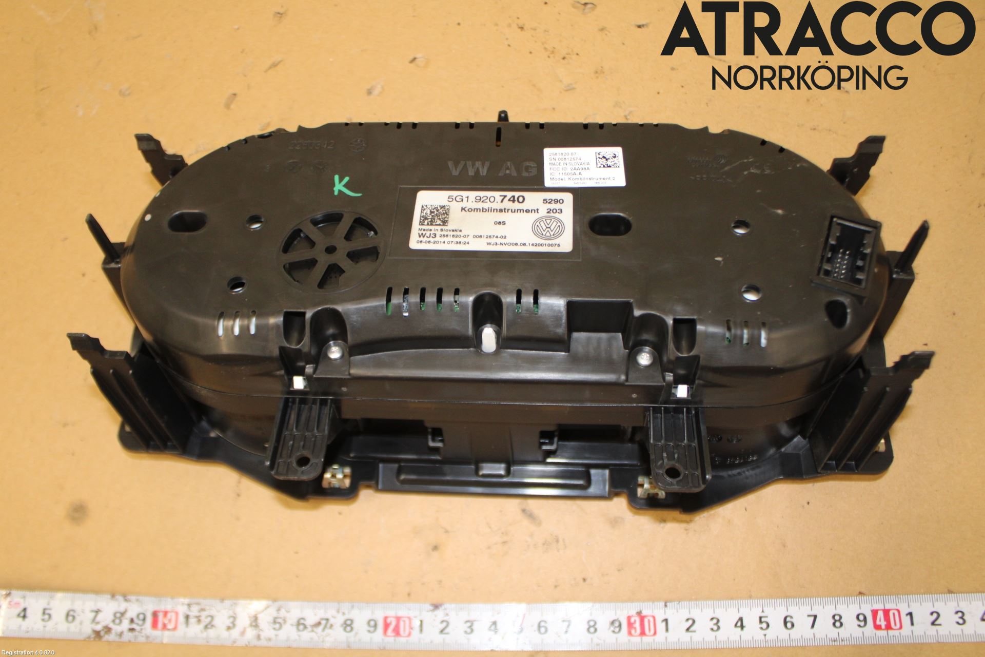 Volkswagen VW GOLF / E-GOLF VII 13-20 Instrument Komb