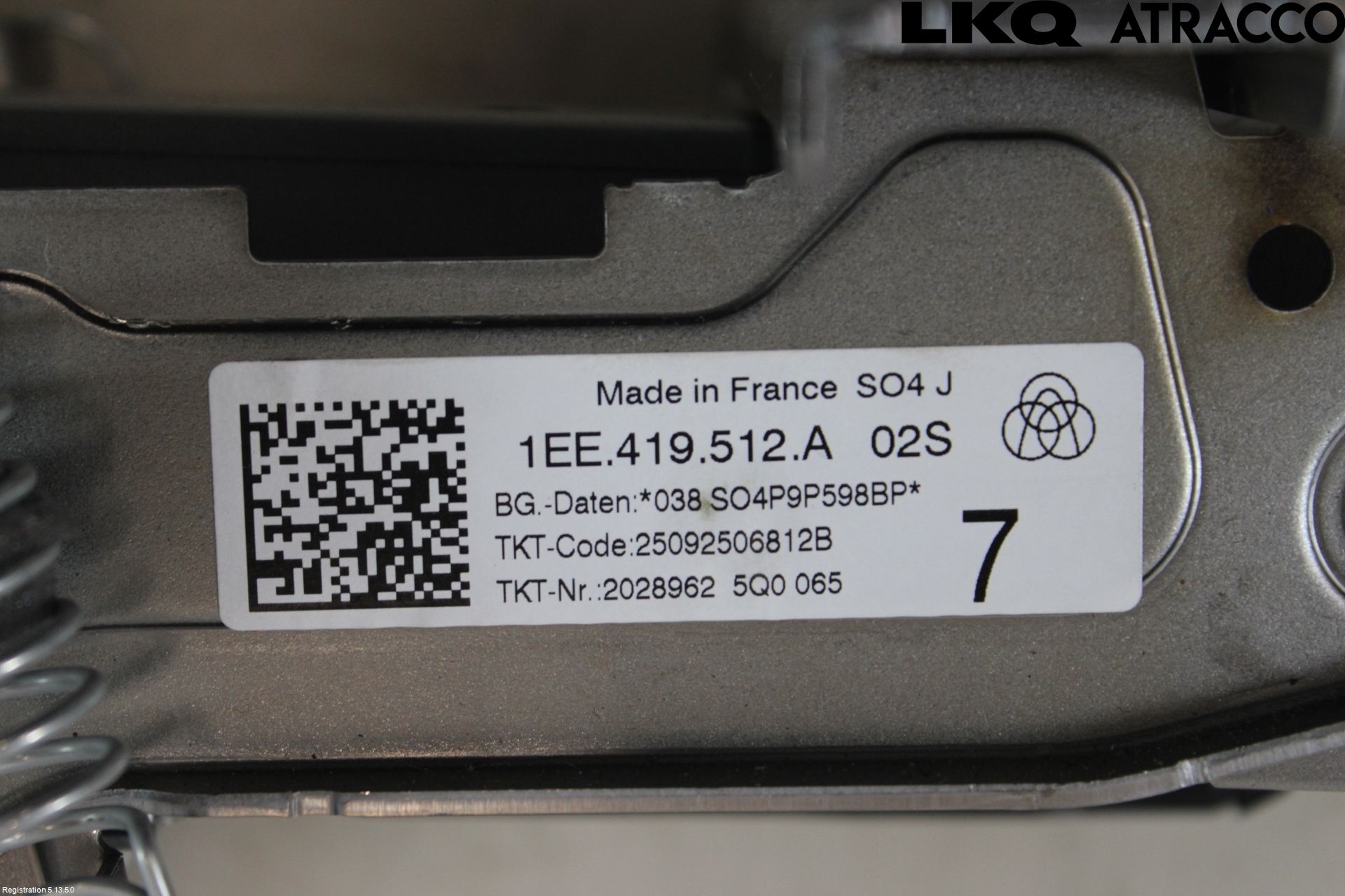Volkswagen VW ID.7/TOURER 24- Rattaxelagg Justerbart