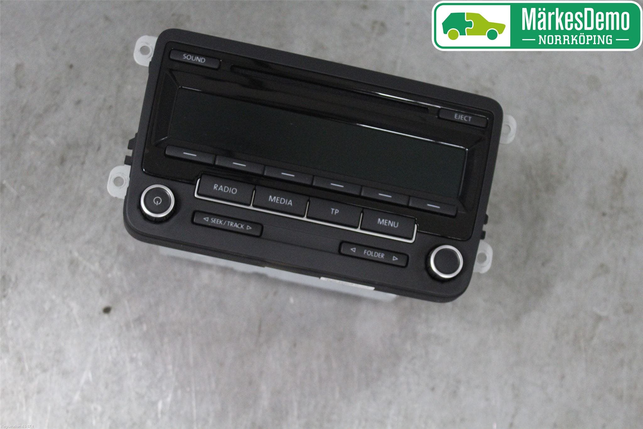 Volkswagen VW GOLF VI 09-13 Cd Radio - Multimediapanel