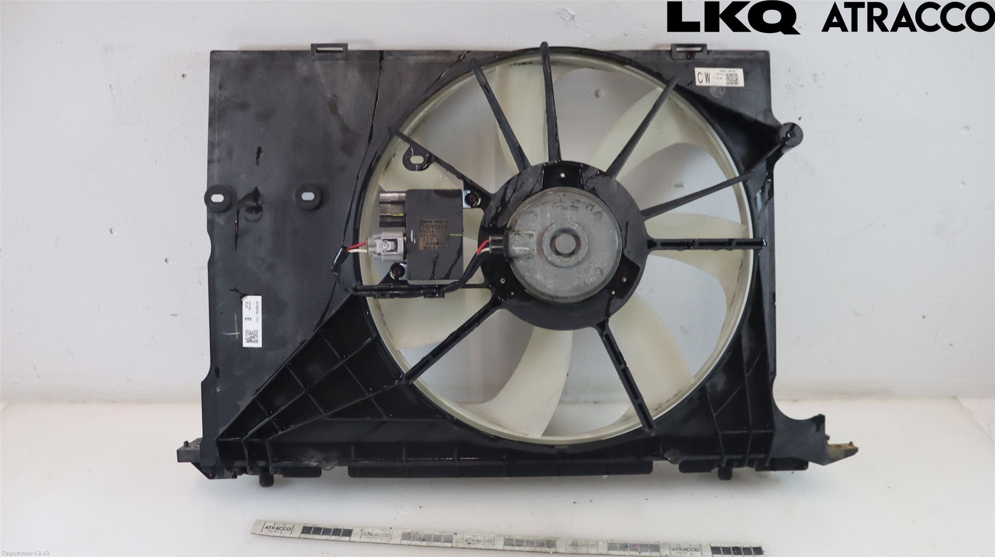 Toyota AURIS 10-12 Kylfläkt El