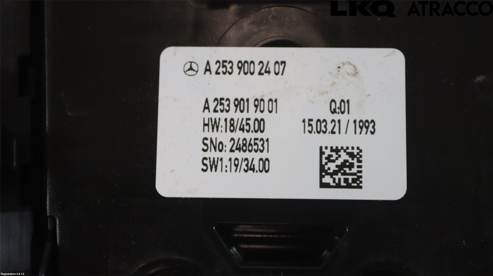 Mercedes-Benz MB EQC (N293) 20- Strömställare Multifunktion