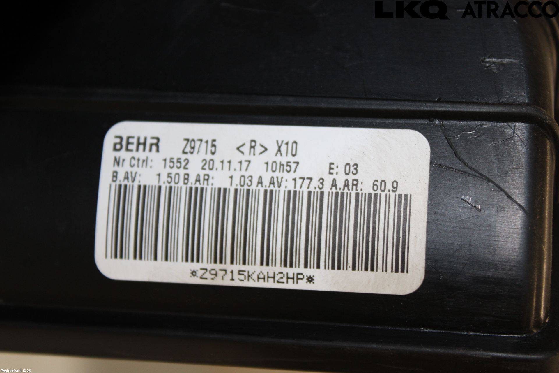 Renault ZOE/E-TECH 13- Kylfläkt El