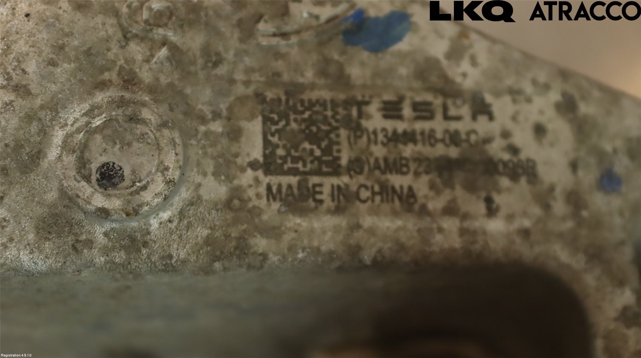 Tesla MODEL 3 17- Hjullagerhus-Spindel Hö B