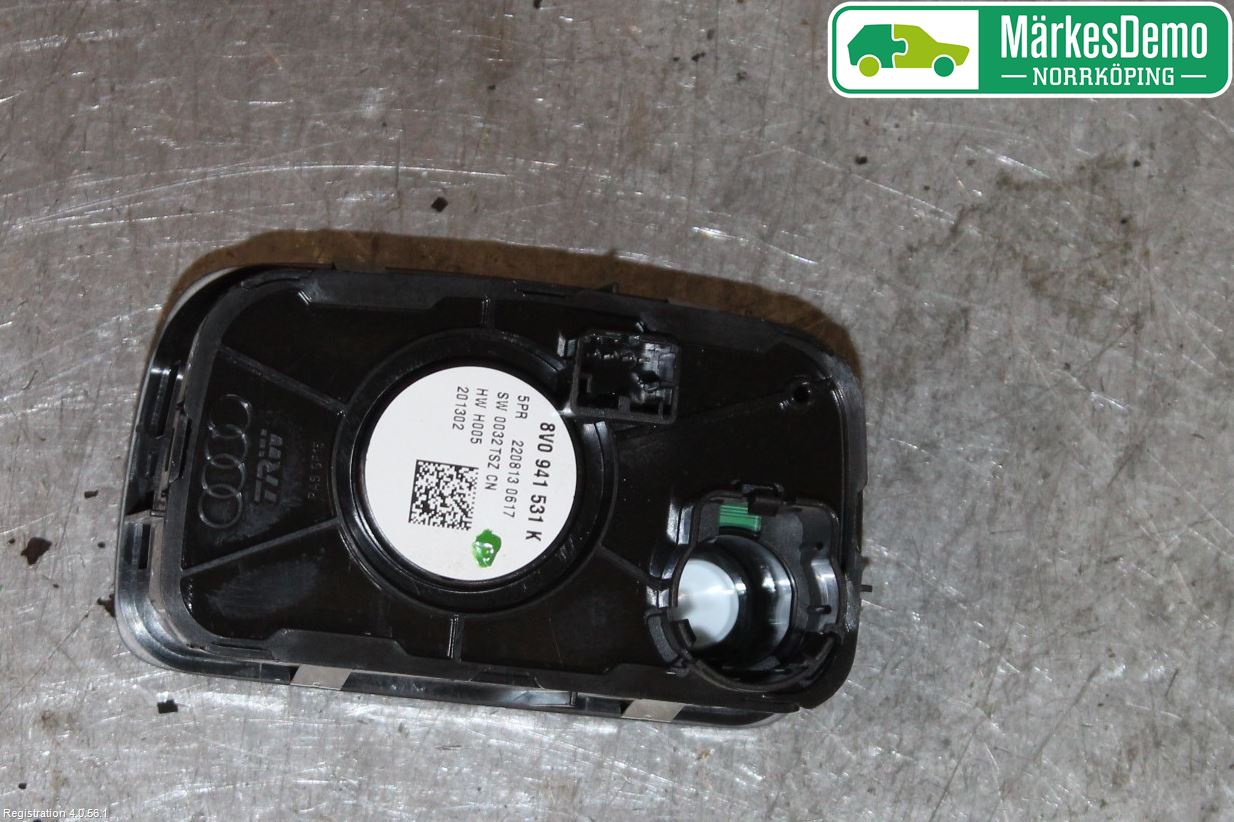 Audi A3/S3 8V 13-20 Strömställare Ljus