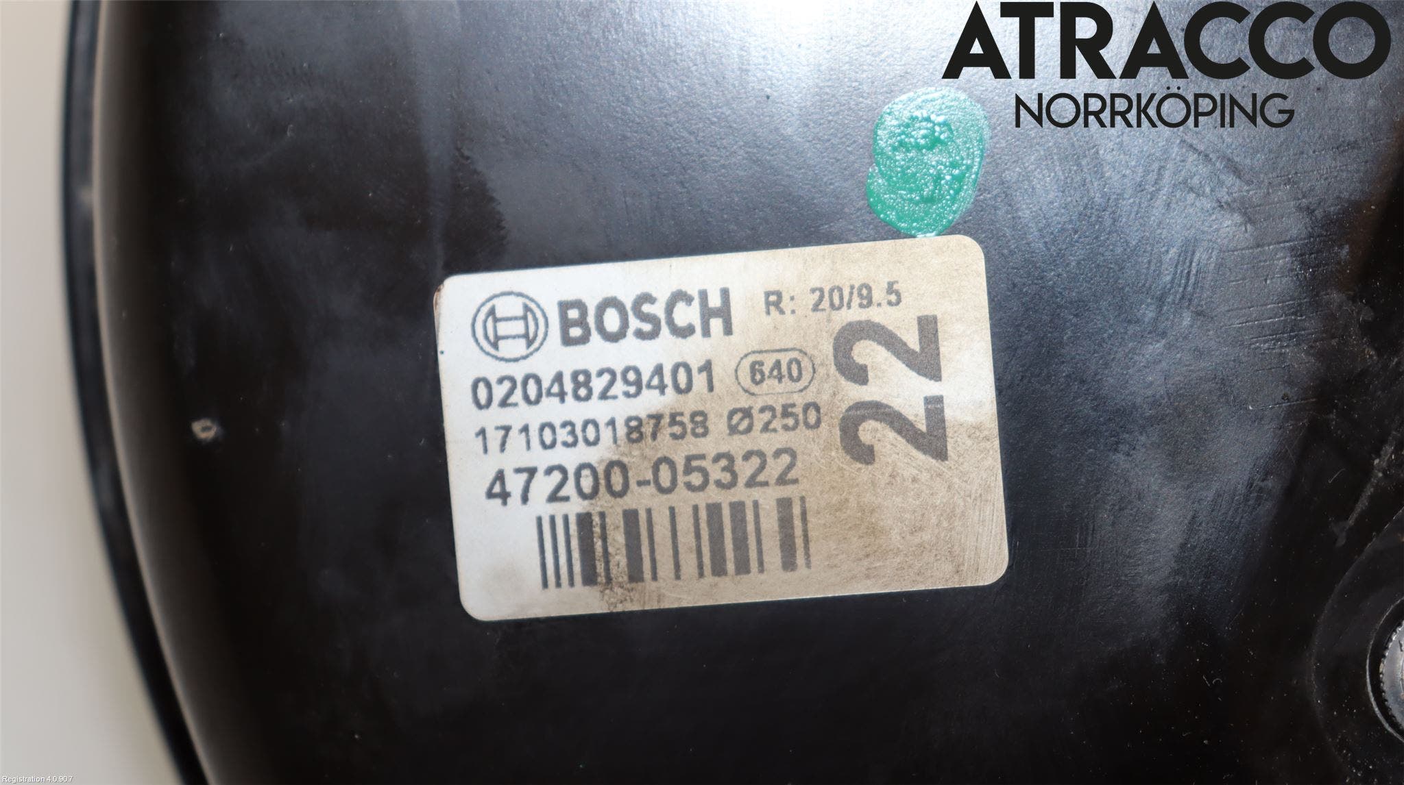 Toyota AVENSIS 16-18 Bromsservo