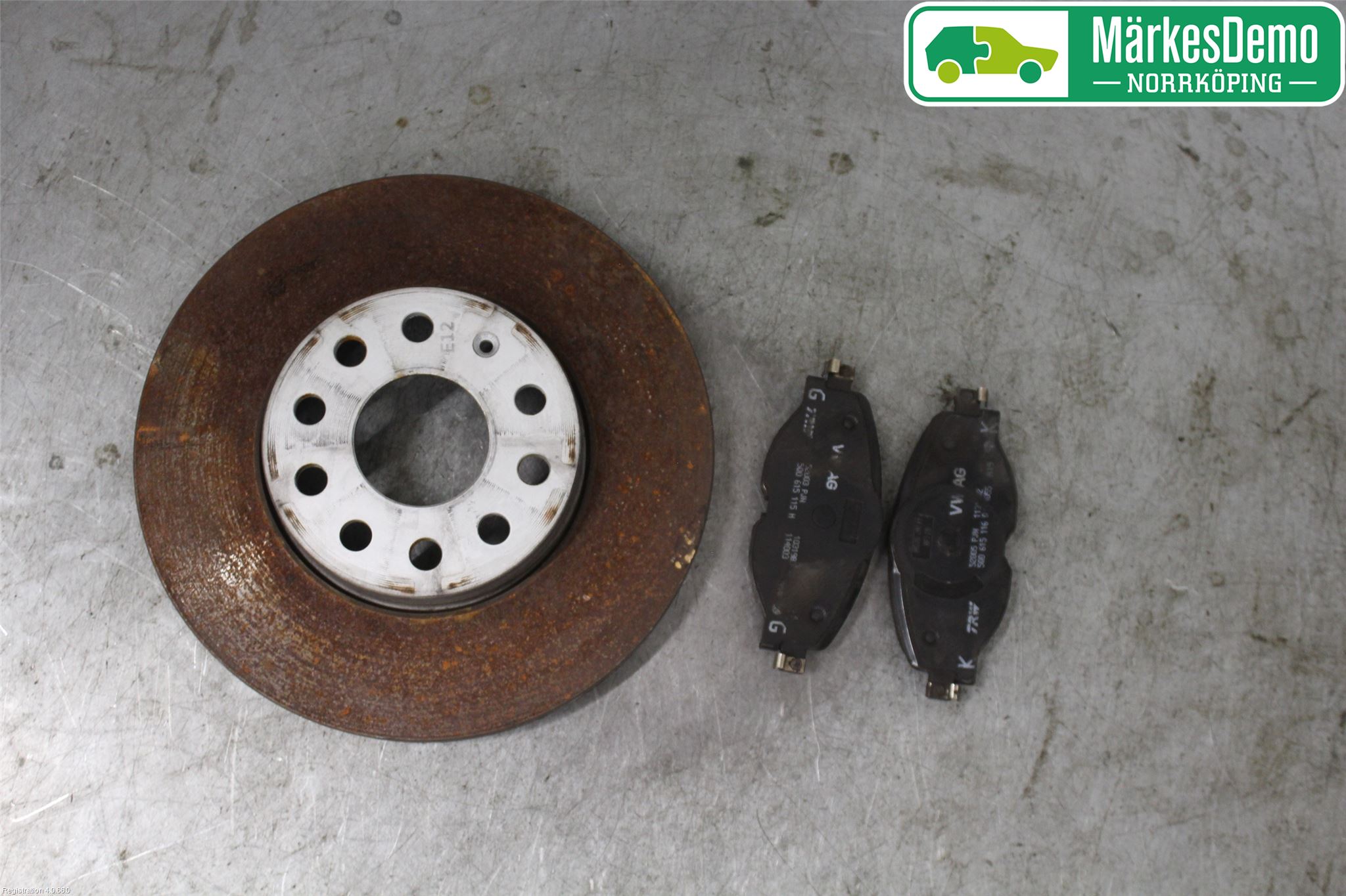 Audi A3/S3 8V 13-20 Bromsskiva Fram