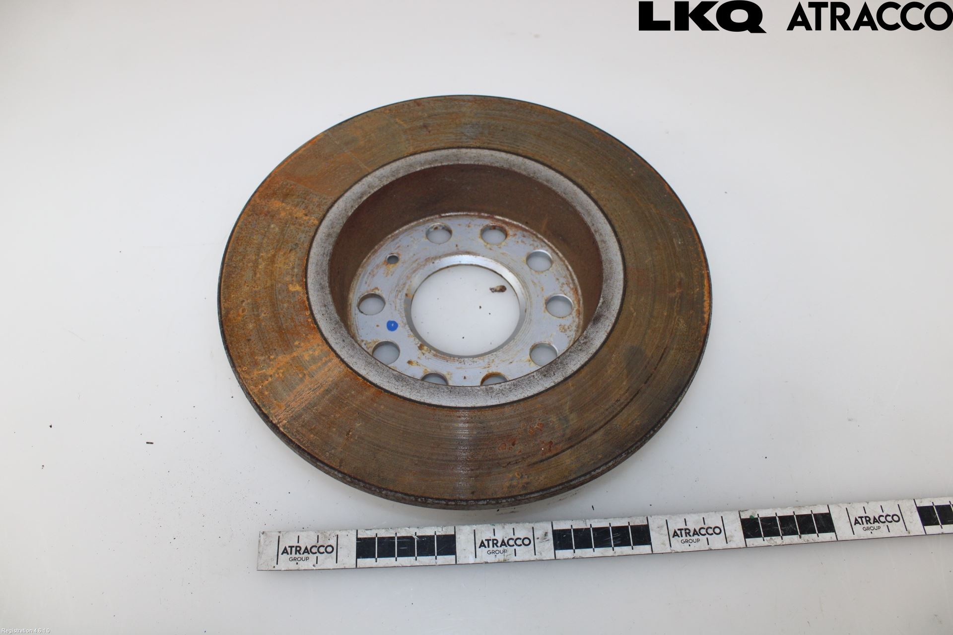 Volkswagen VW GOLF VI 09-13 Bromsskiva Bak