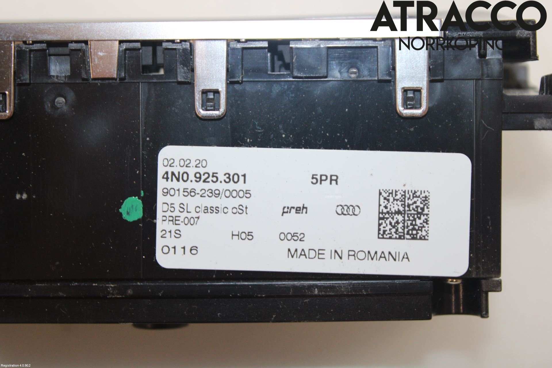 Audi E-TRON, S GE 19- Strömställare Multifunktion