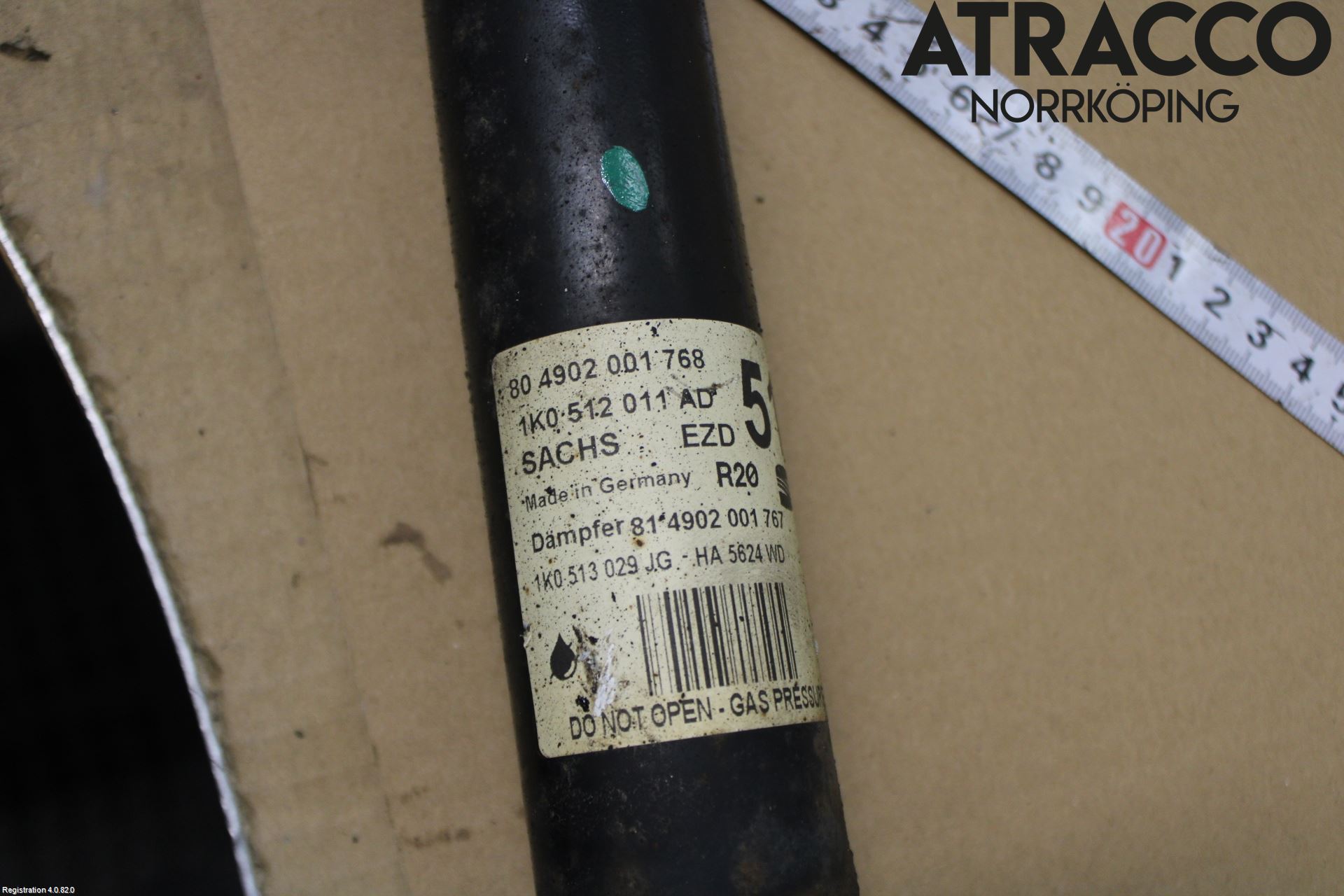 Seat LEON 06-12 Stötdämpare Bak