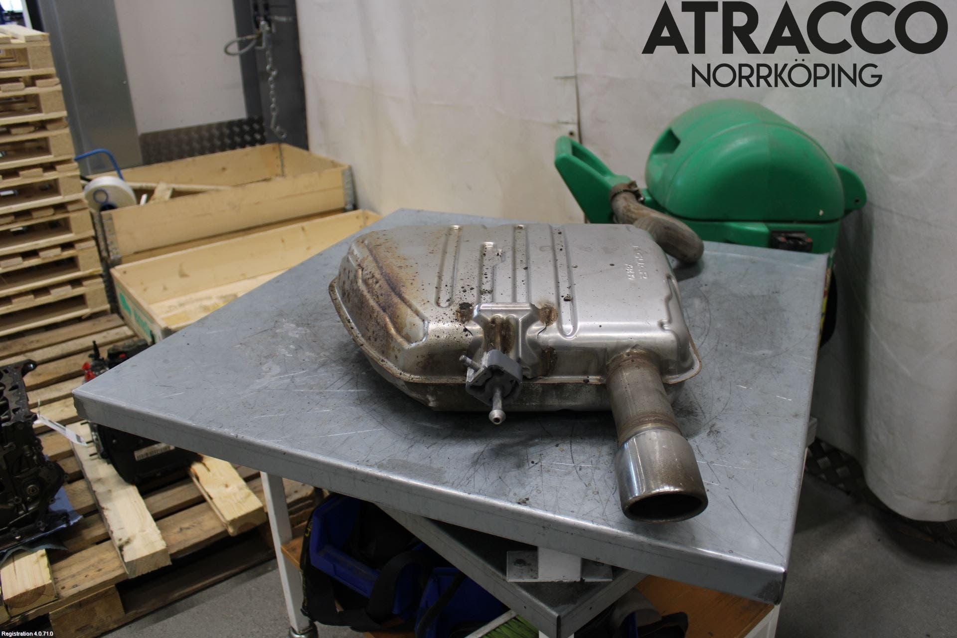 Jaguar XE (X760) 15-24 Avgas Bakre Dämpare