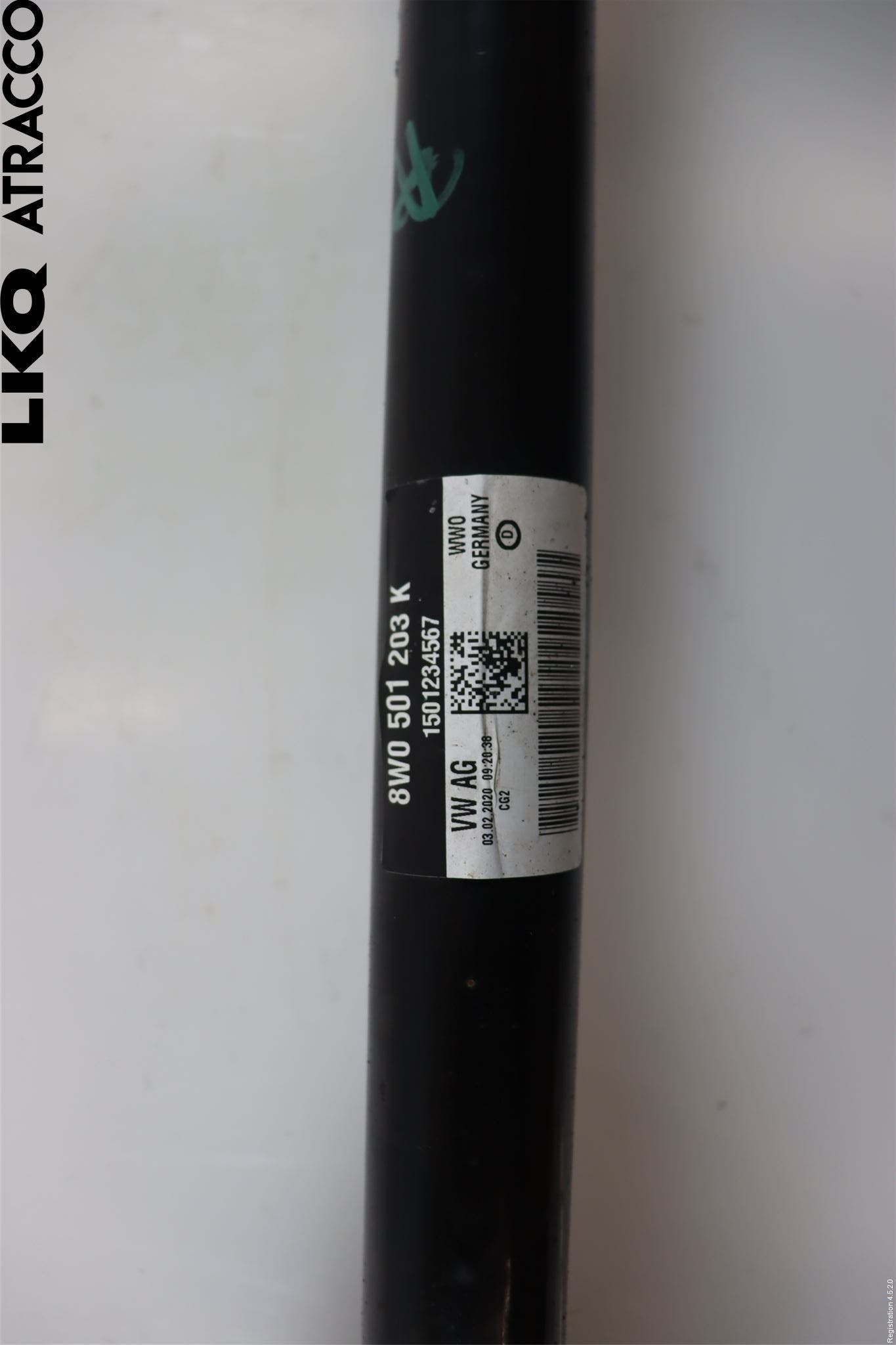 Audi A5 17- Drivaxel Bak Vänster