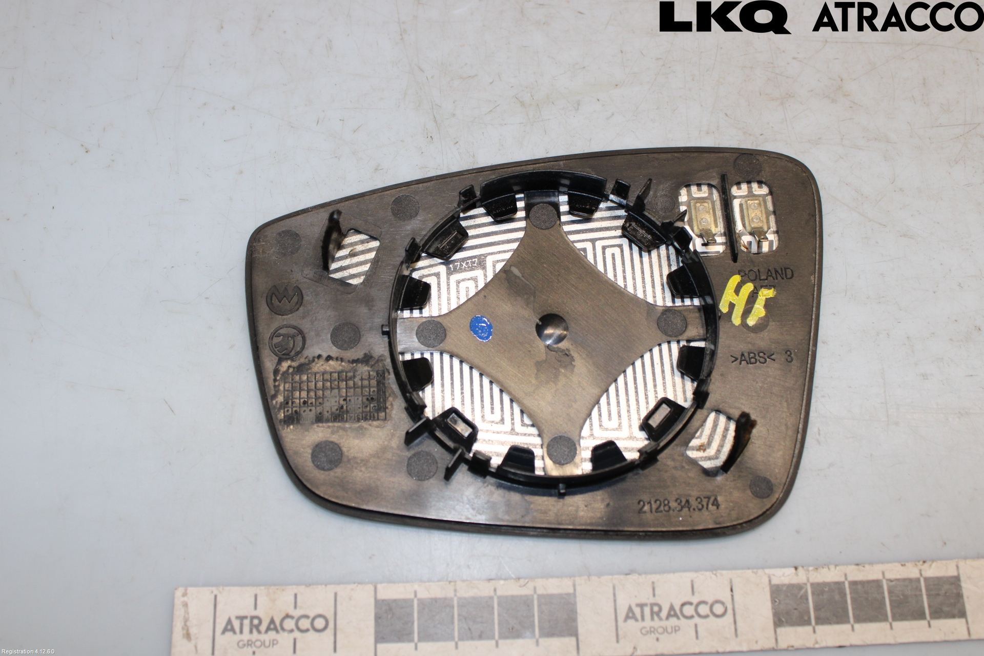 Skoda FABIA 15-21 Spegelglas Hö