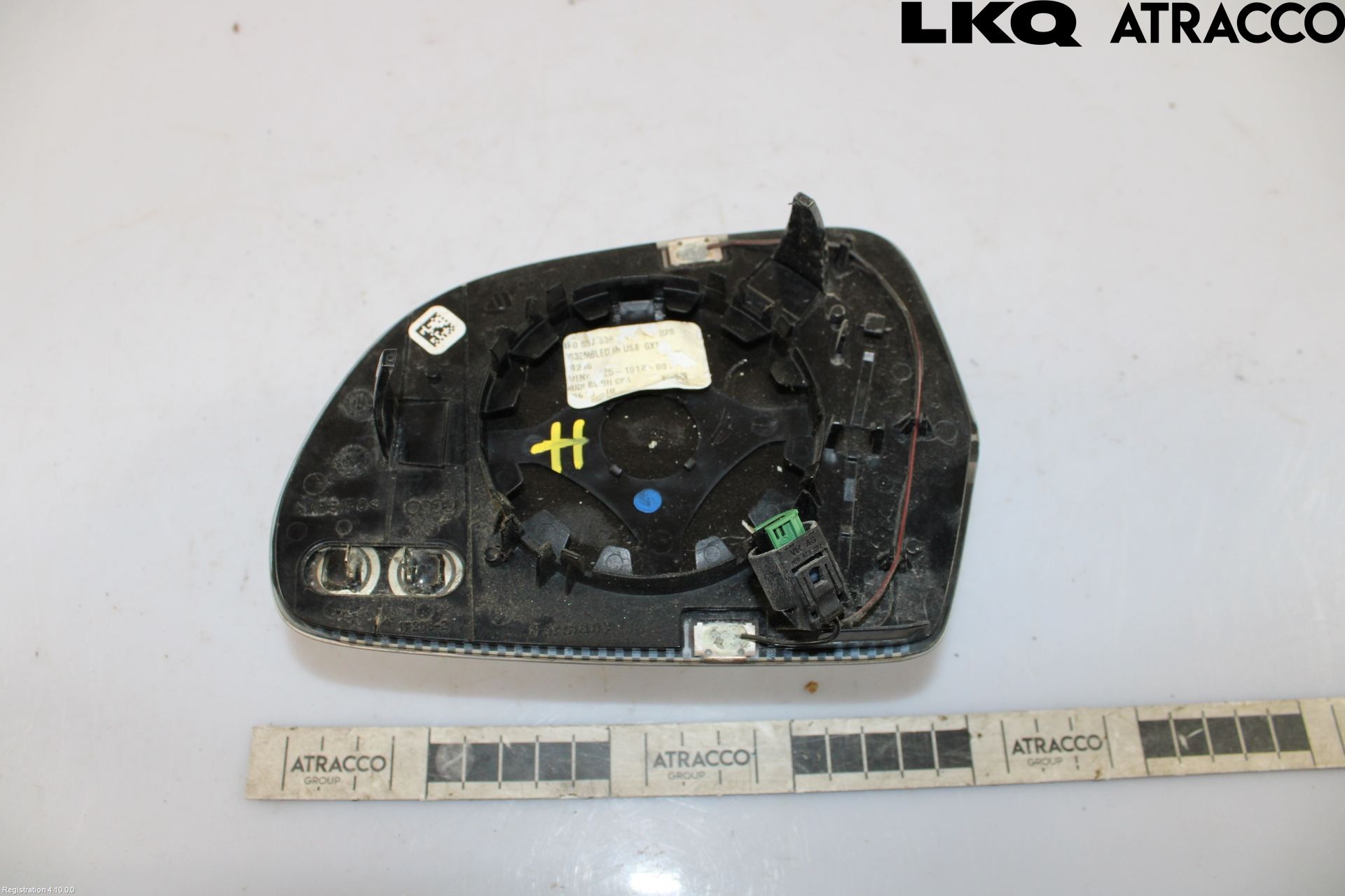 Skoda SUPERB 09-15 Spegelglas Hö