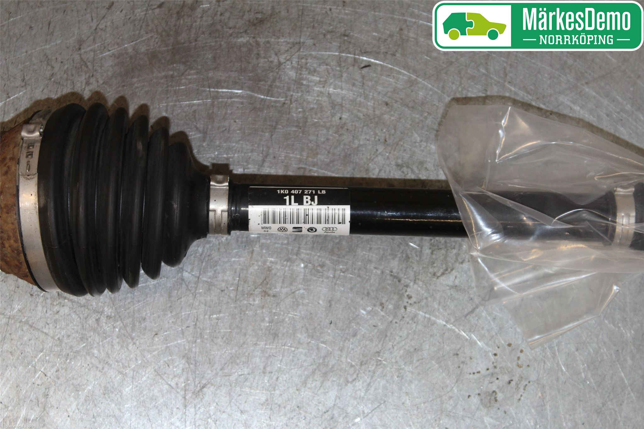 Volkswagen VW GOLF / E-GOLF VII 13-20 Drivaxel Fram Vänster