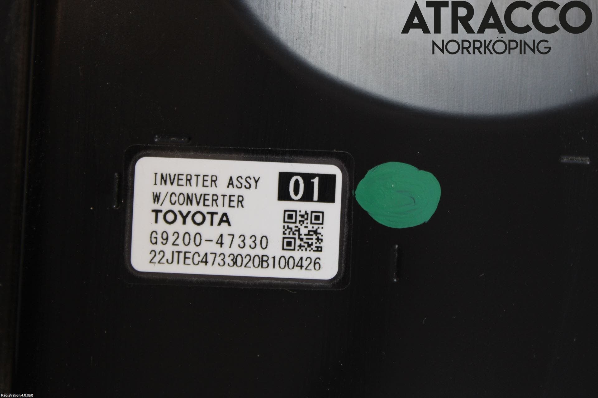 Toyota COROLLA 19- Inverter Hybrid