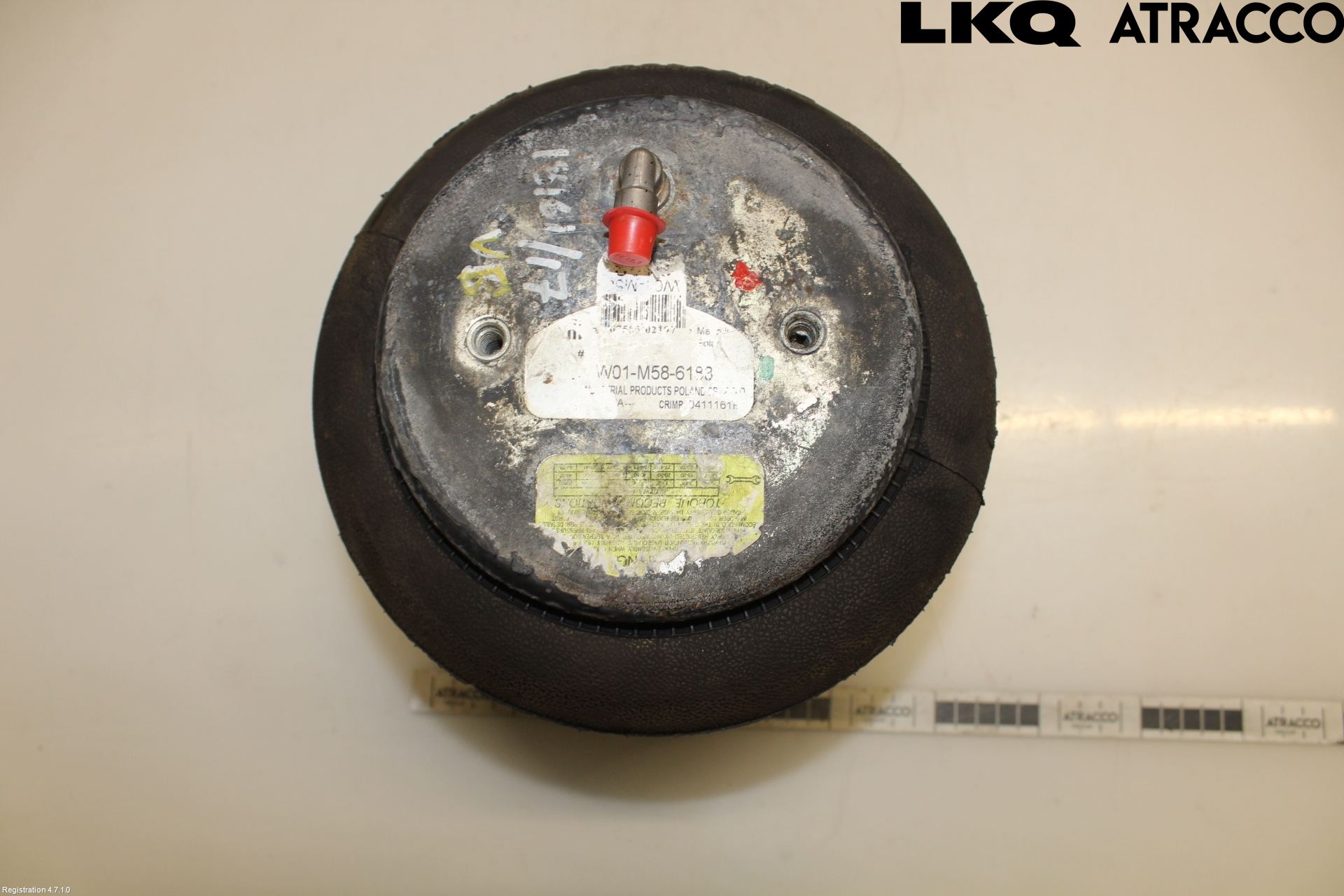 Nissan NV400 12-24 Nivå-Luftfjädring Bälg