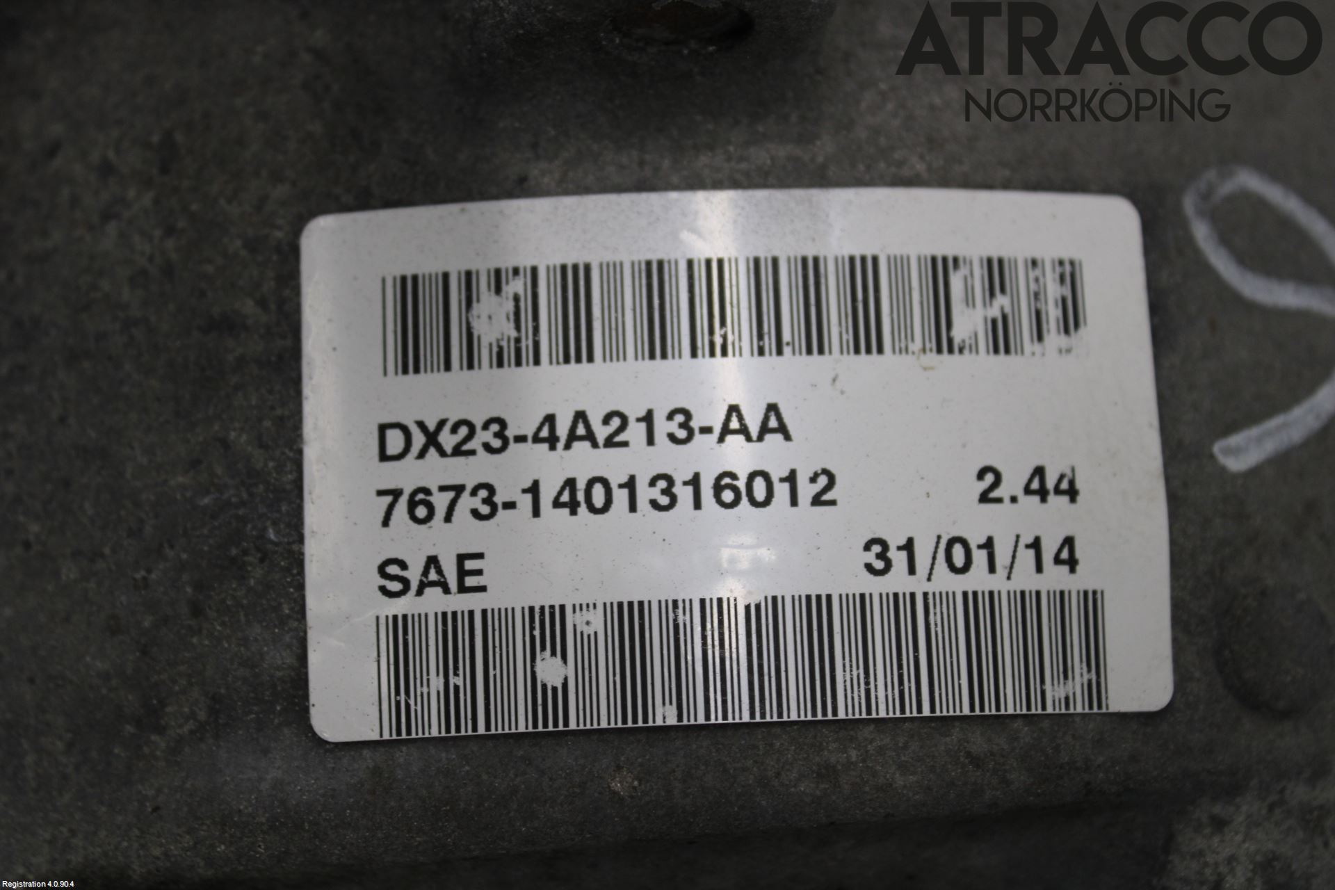 Jaguar XF 08-15 Bakväxel-Diff