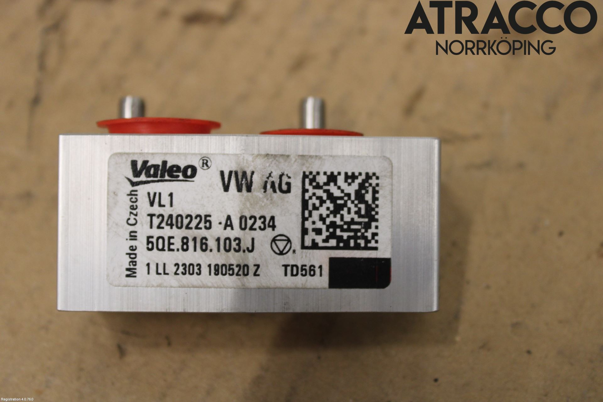 Volkswagen VW GOLF / E-GOLF VII 13-20 Ac Expansionsventil