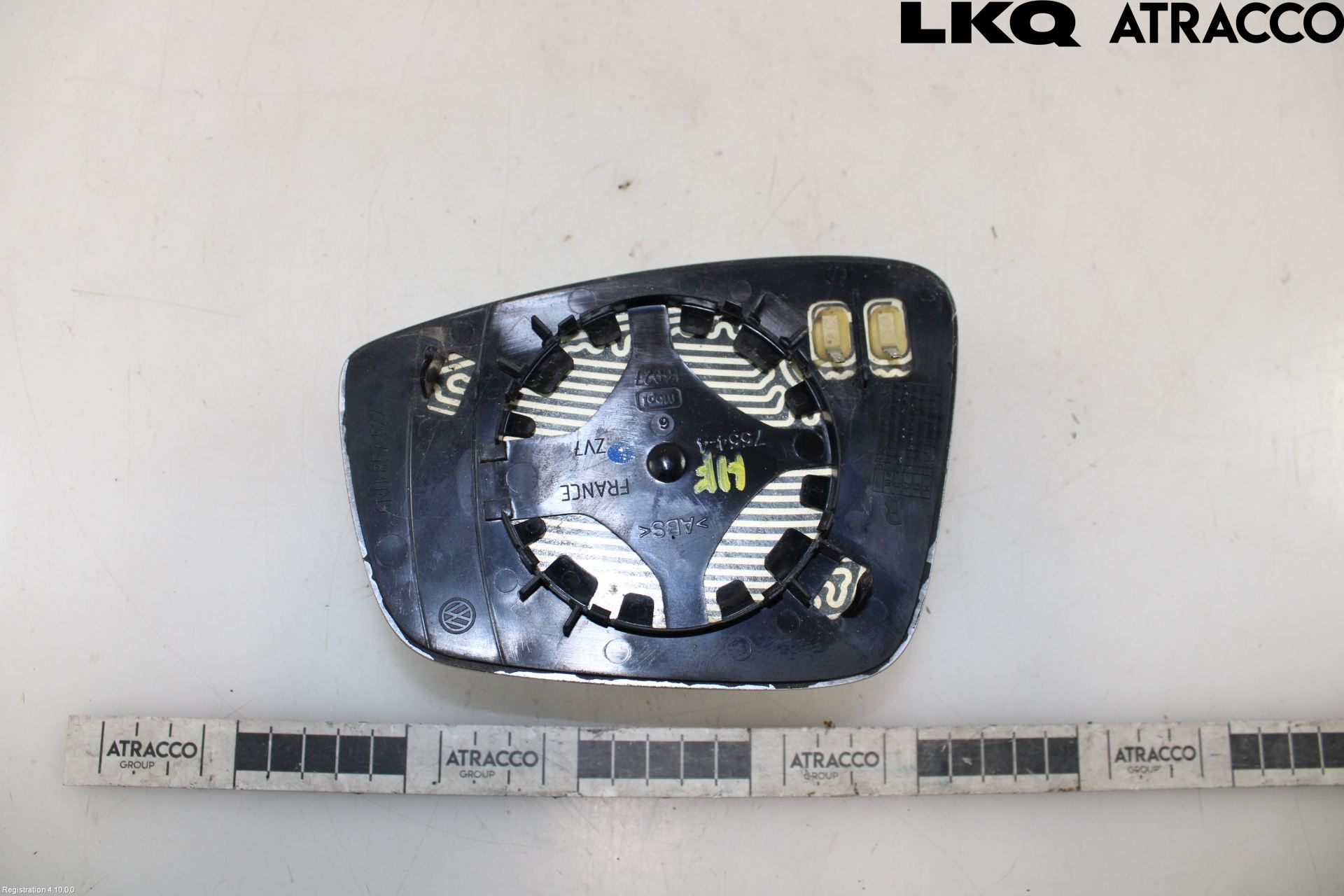 Volkswagen VW UP! / E-UP! Spegelglas Hö