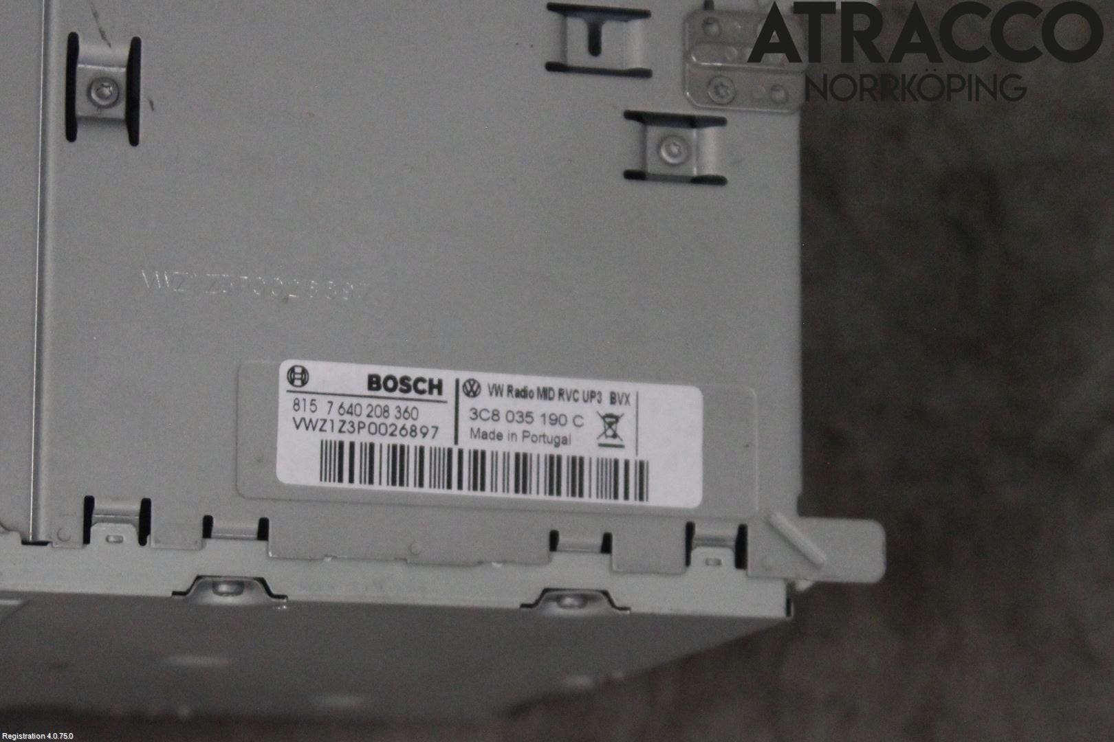 Volkswagen VW PASSAT 11-14 Cd Radio - Multimediapanel