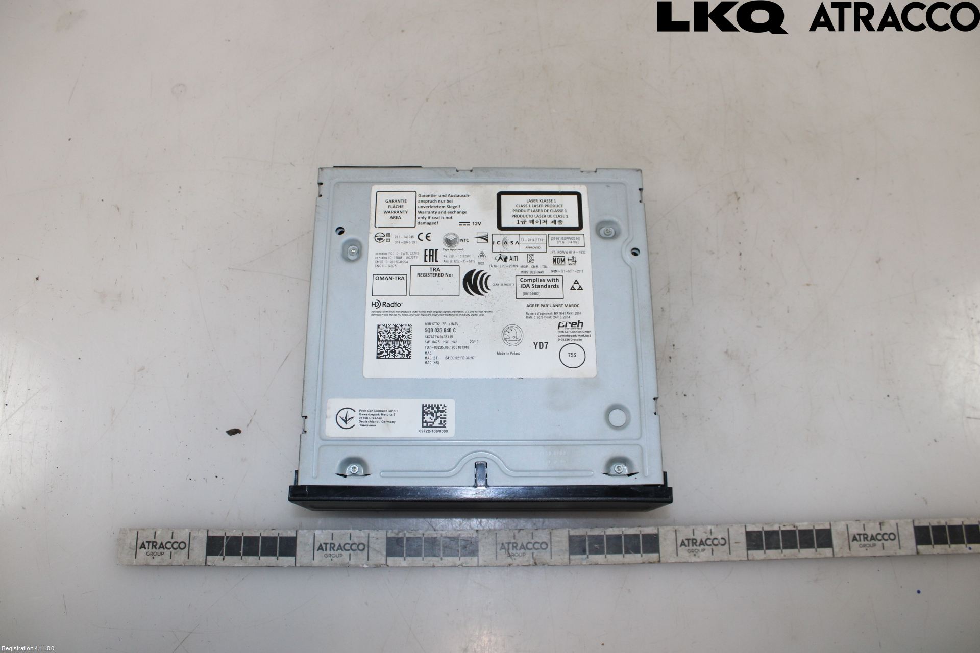 Skoda KODIAQ 17-24 Cd Radio - Multimediapanel