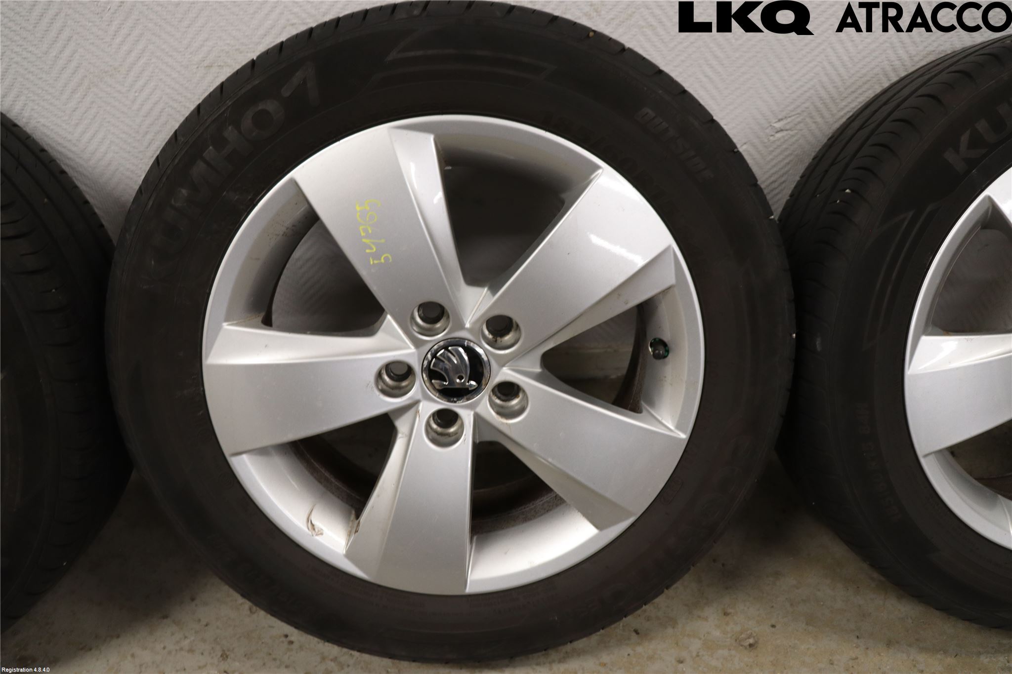 Skoda FABIA 15-21 Sommardäck Alumfälg 4St