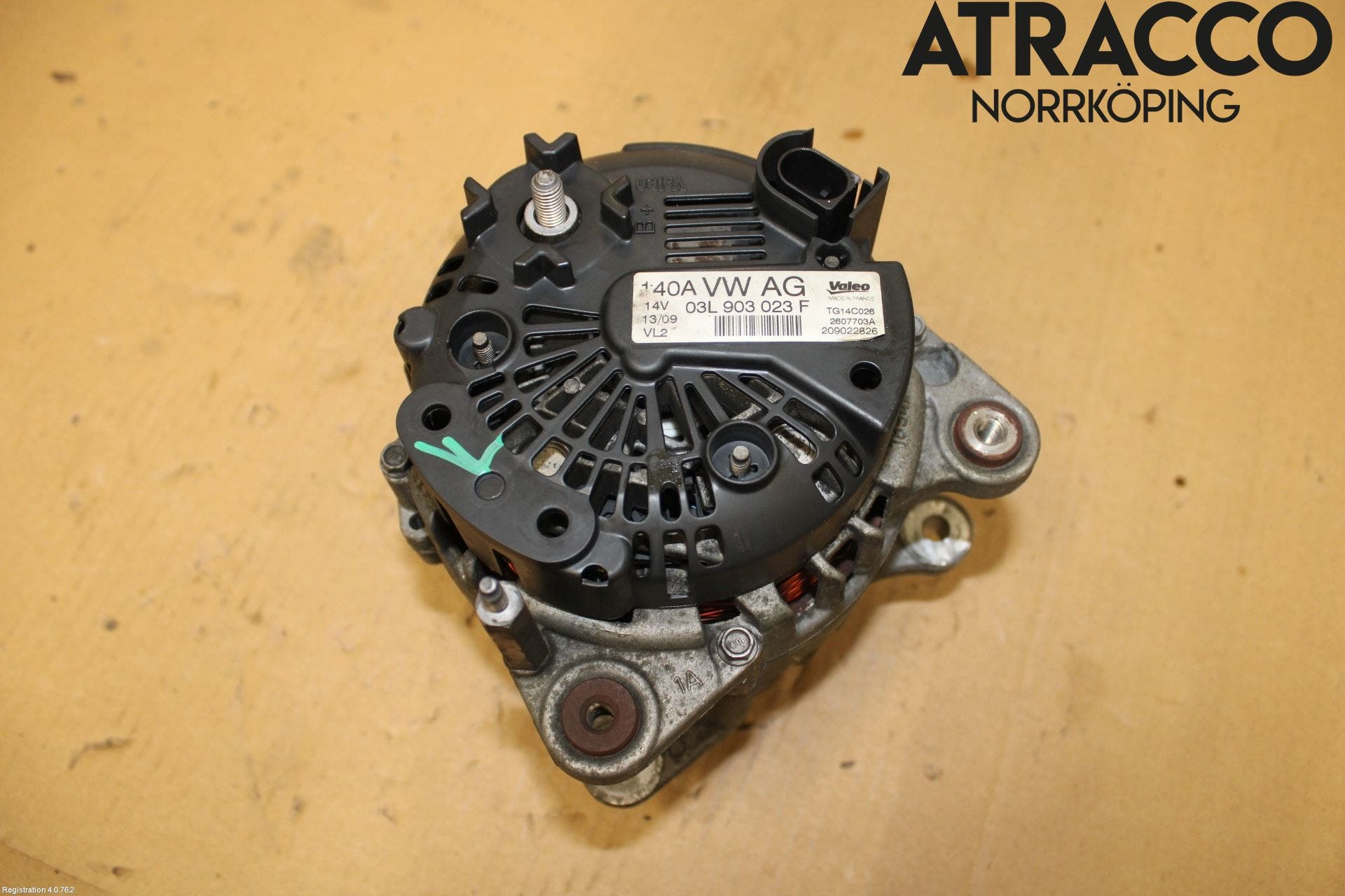 Volkswagen VW GOLF VI 09-13 Generator