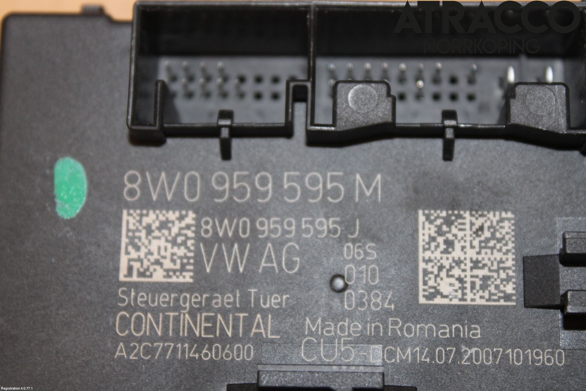 Audi A5 17- Styrenhet Dörr