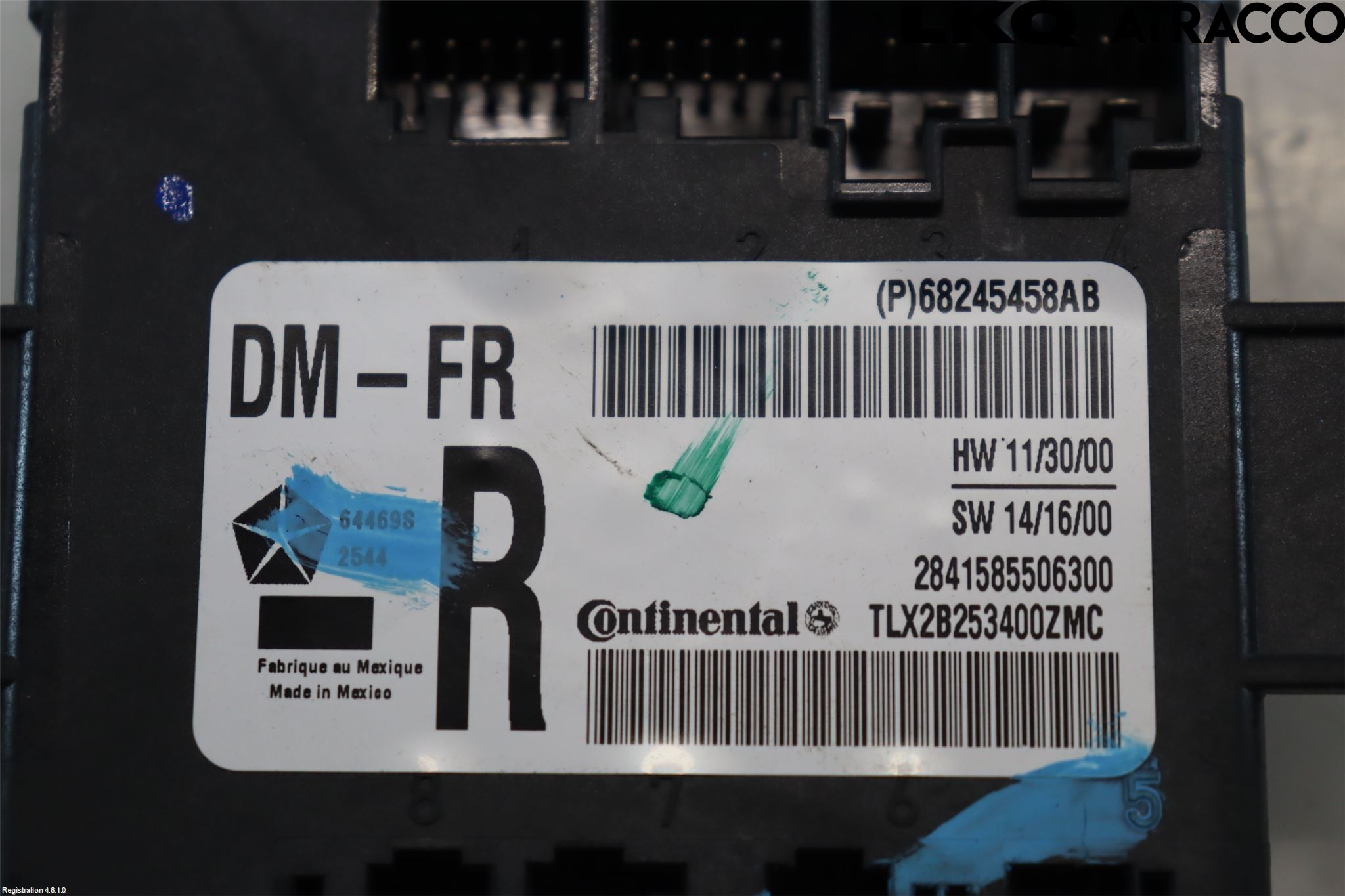 Fiat FREEMONT Styrenhet Dörr