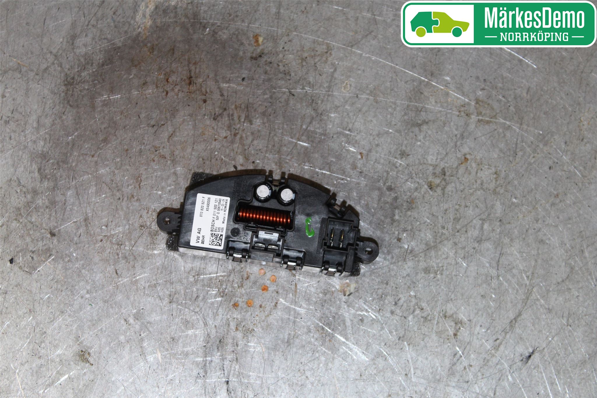 Audi A4 12-15 Värmefläktsmotstånd