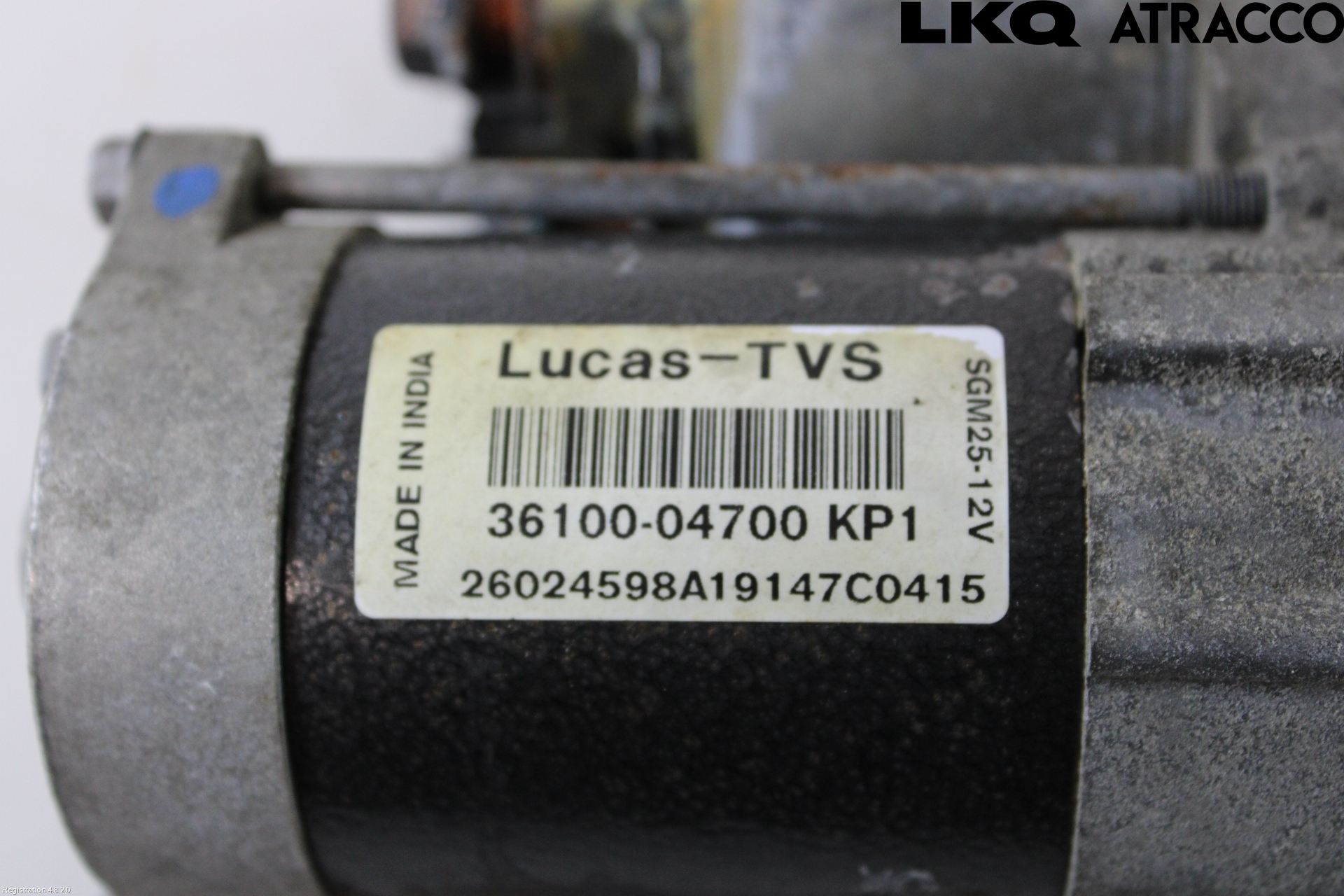 Hyundai i10 BA 14-16 Startmotor