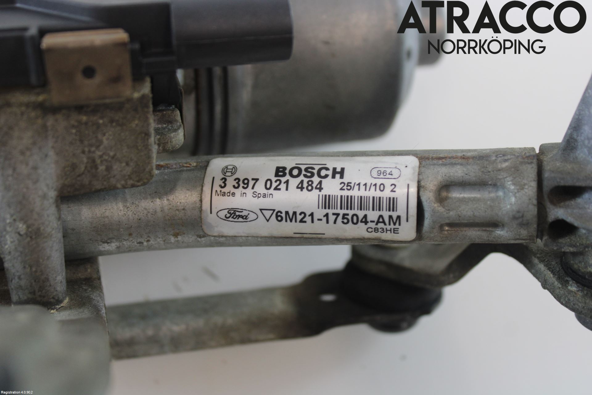 Ford S-MAX 06-15 Torkarmekanism Vindruta