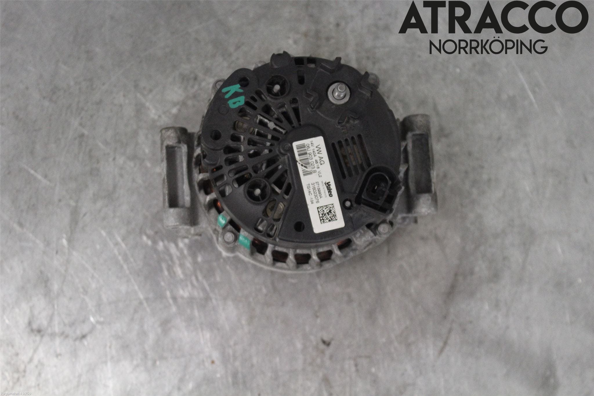 Volkswagen VW GOLF / E-GOLF VII 13-20 Generator