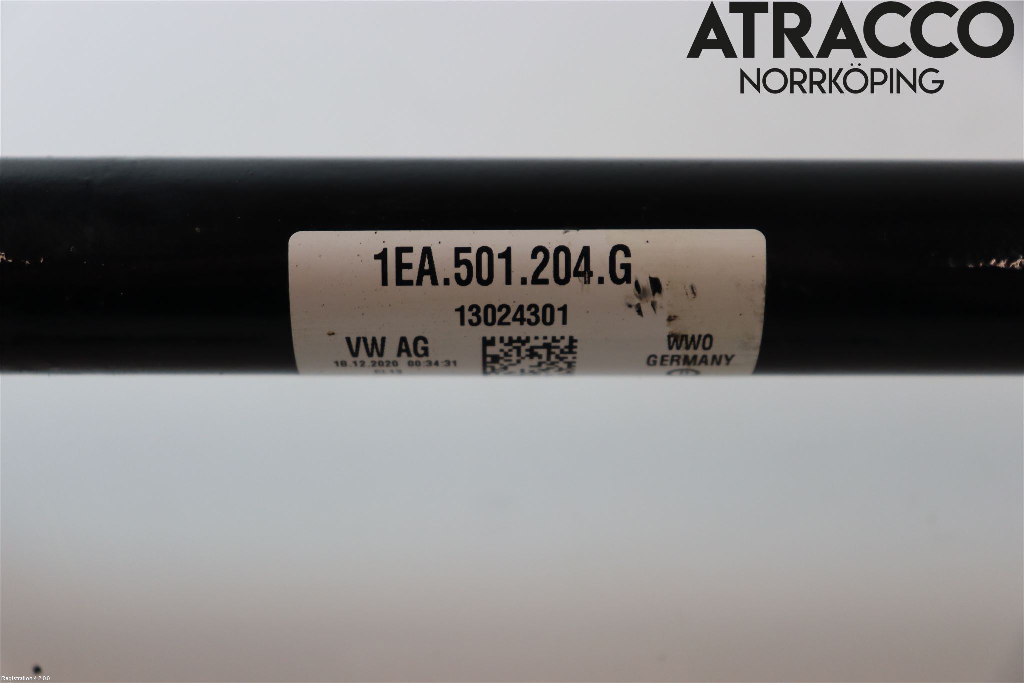 Volkswagen VW ID.3 21- Drivaxel Bak Höger