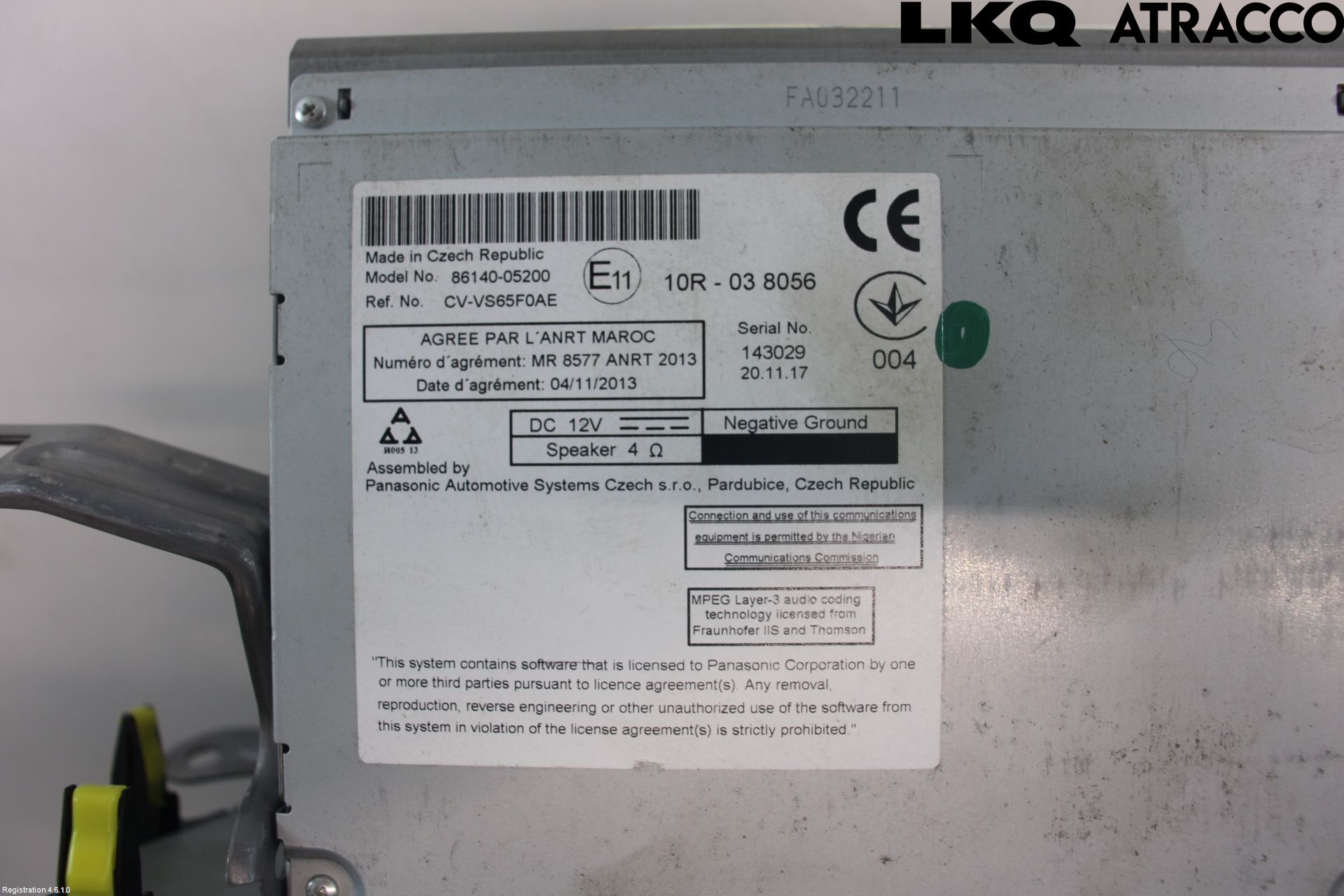 Toyota AVENSIS 16-18 Cd Radio - Multimediapanel
