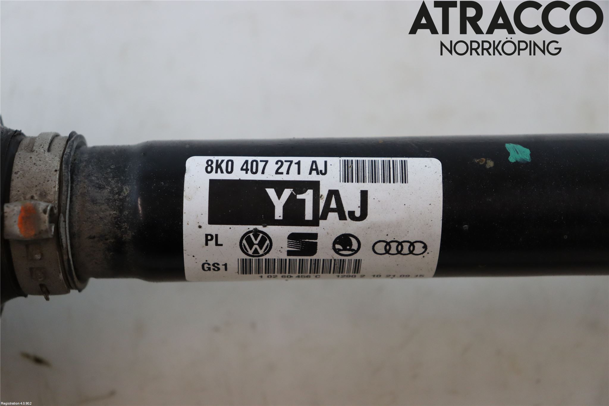 Audi A5 07-16 Drivaxel Fram Vänster