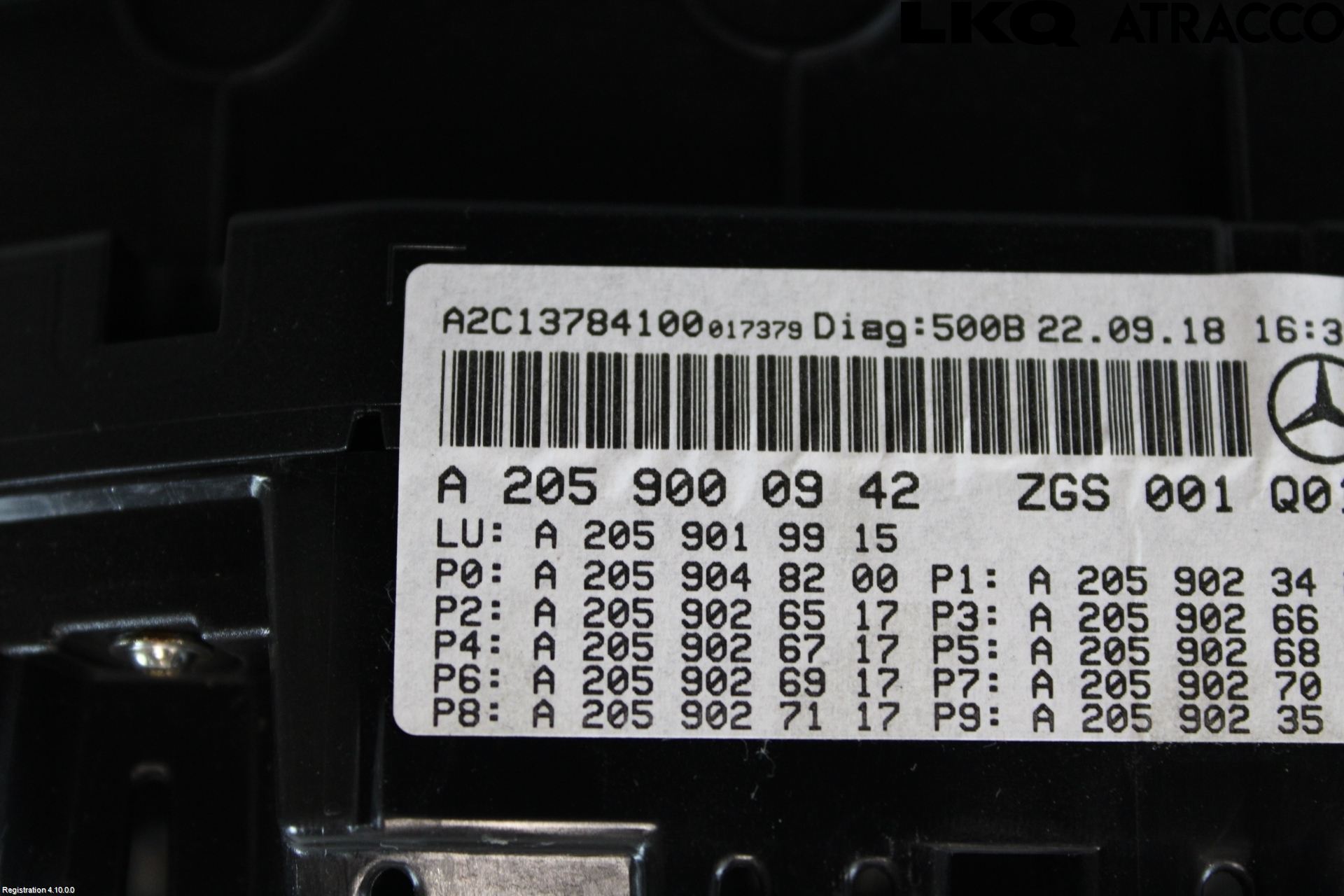 Mercedes-Benz MB C-KLASS (W205) 14-21 Instrument Komb