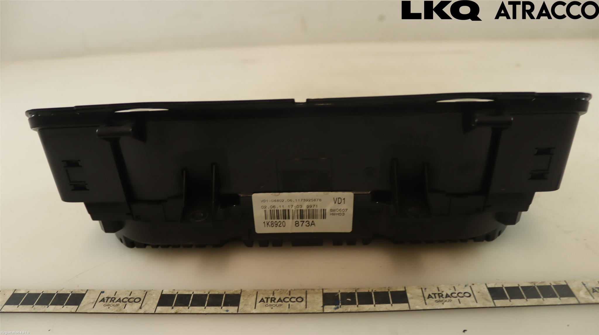 Volkswagen VW SCIROCCO 09-17 Instrument Komb