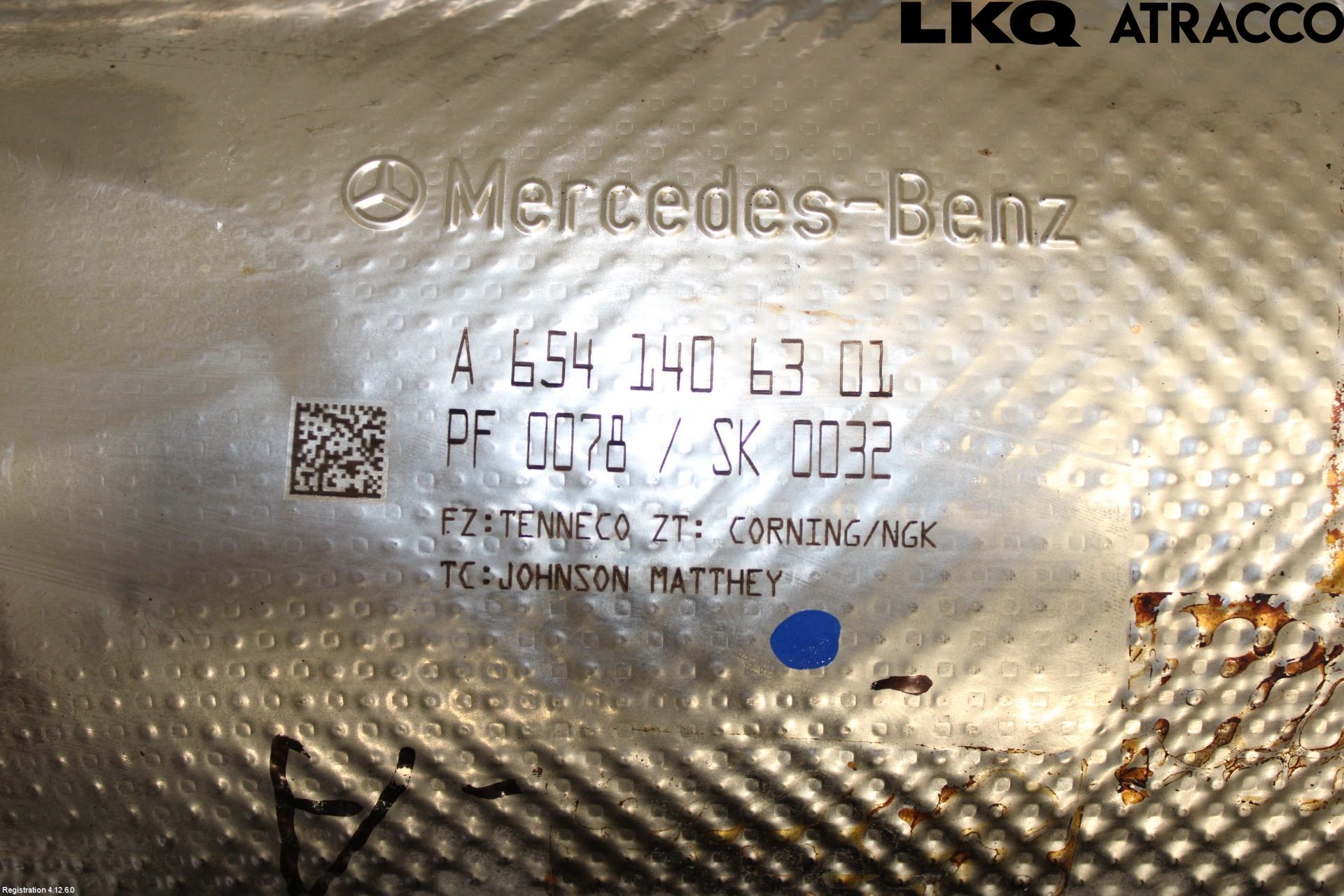 Mercedes-Benz MB C-KLASS (W206) 21- Avgas Partikelfilter