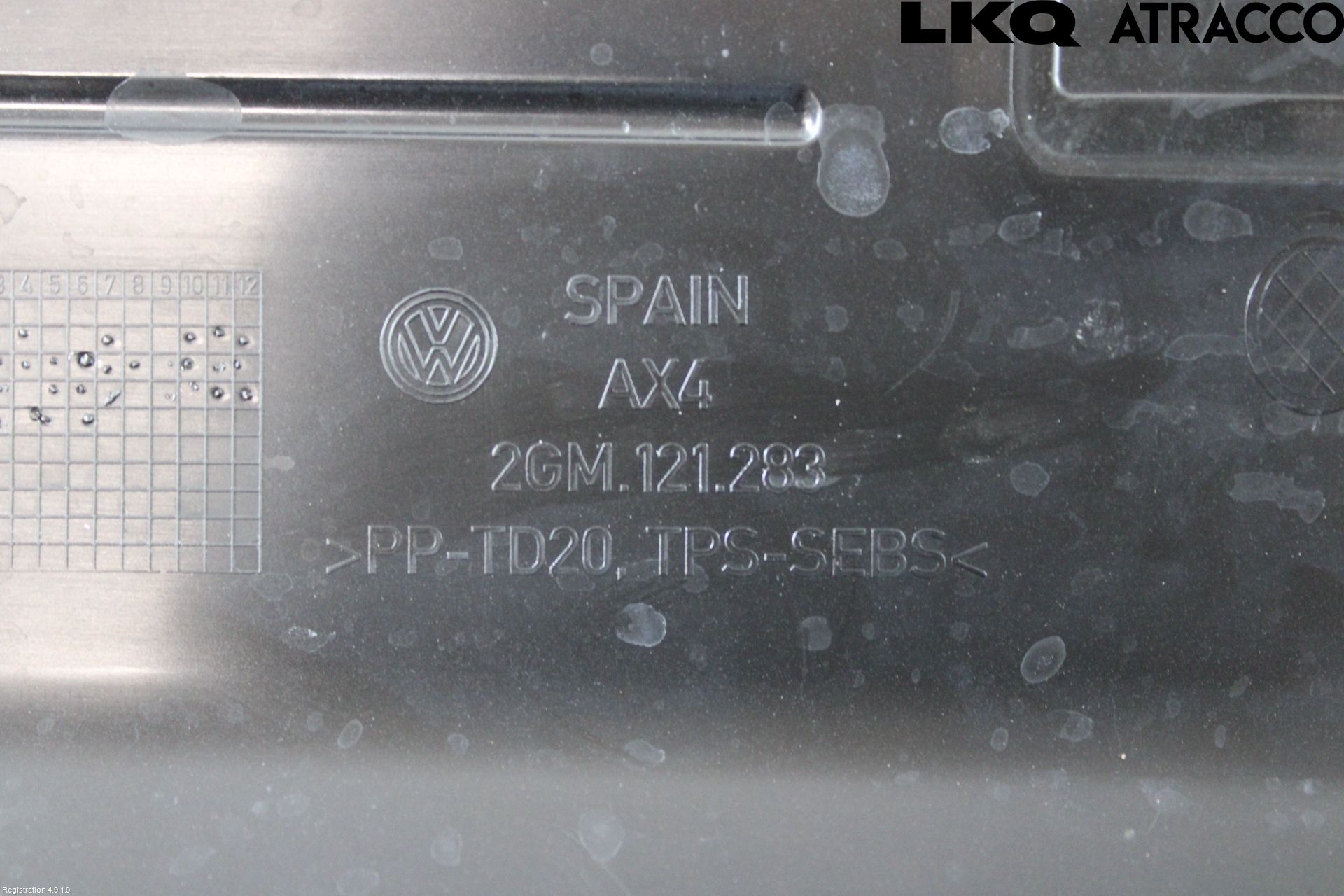 Volkswagen VW T-CROSS 19- Deflektor Plåt-Plast Kylning