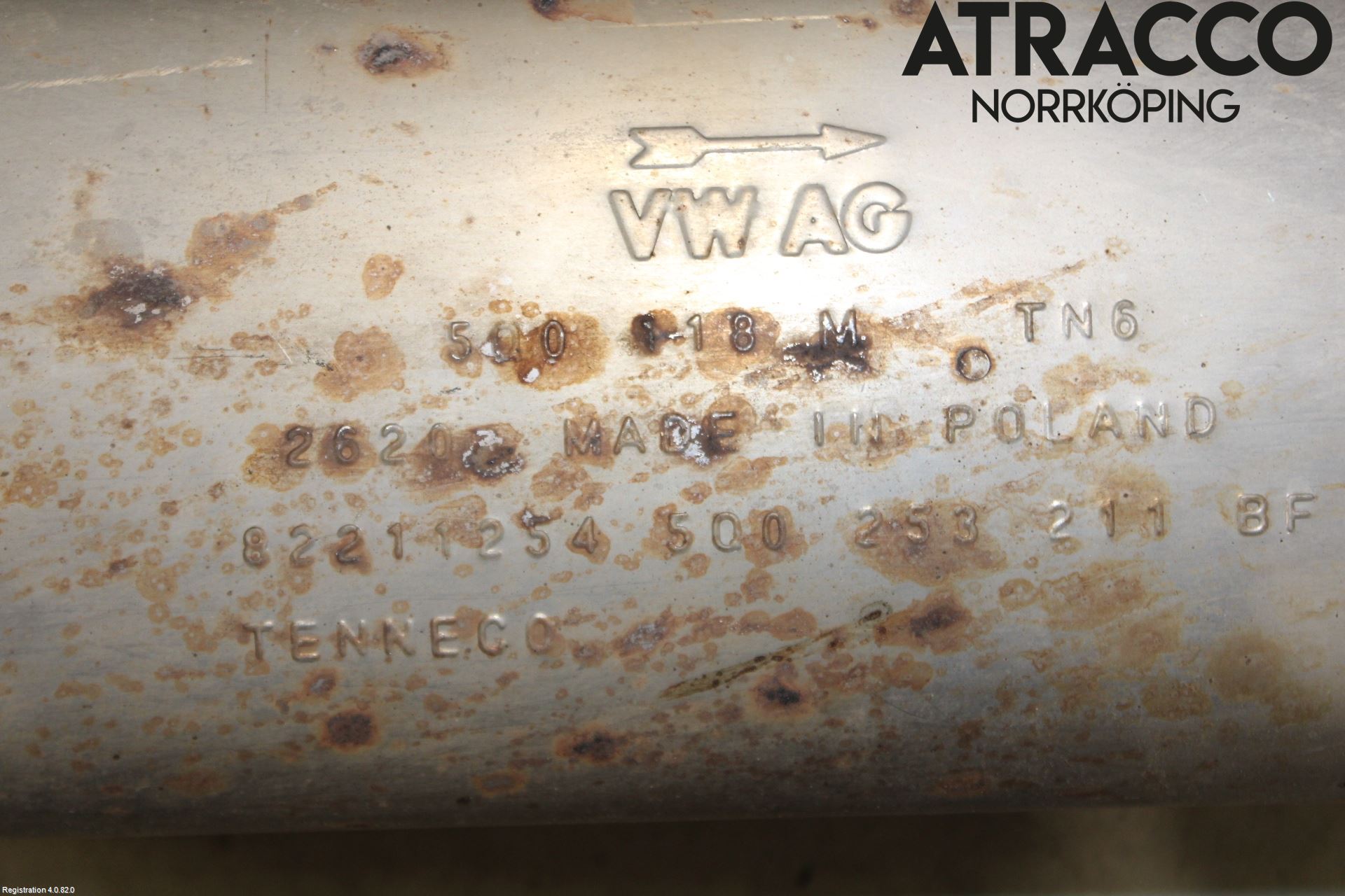 Volkswagen VW T-ROC 18- Avgas Halvsats