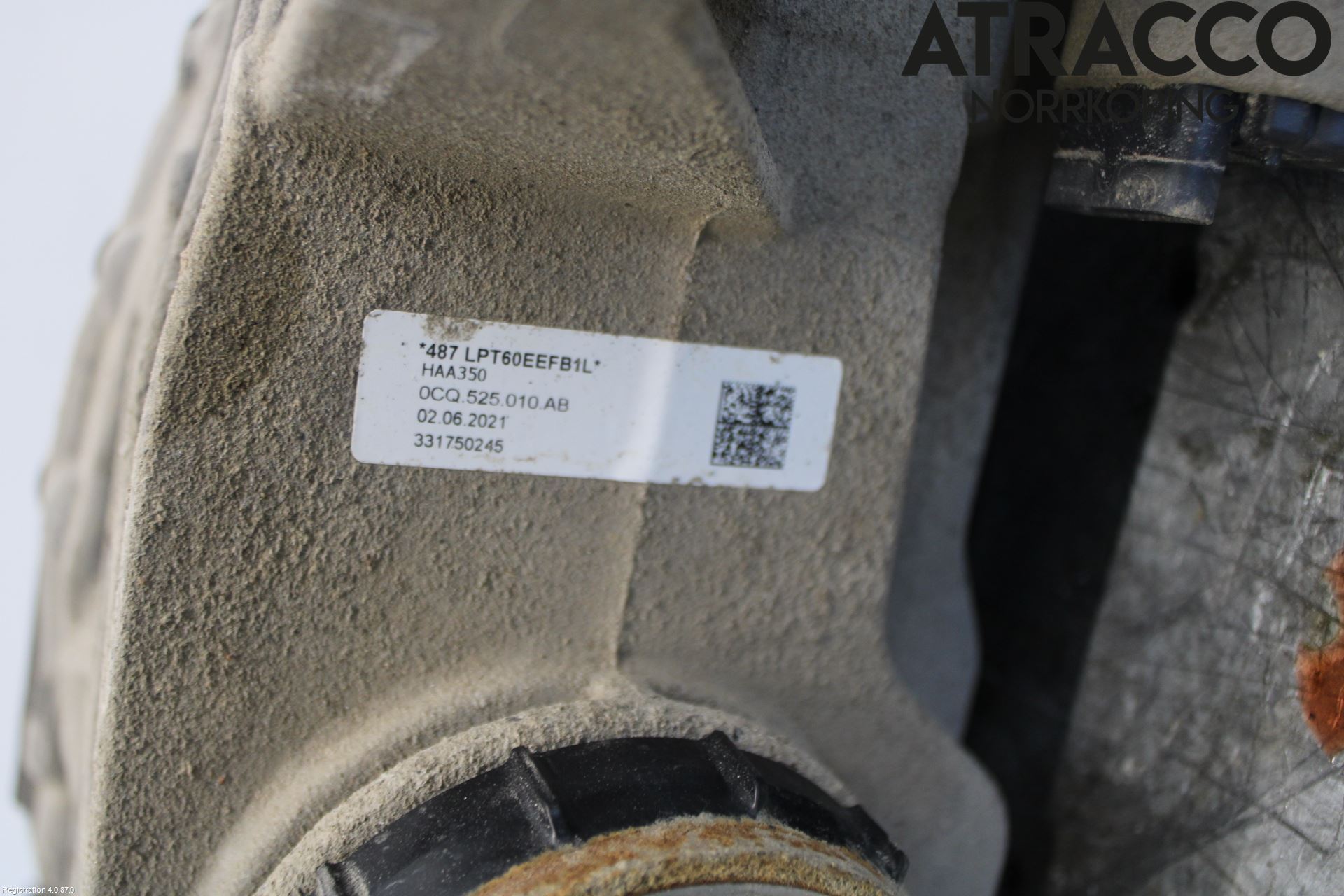 Volkswagen VW T-ROC 18- Bakväxel-Diff